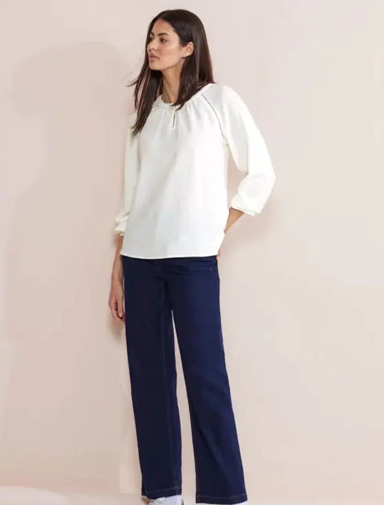Camicia Manica Lunga Casual Street One - White