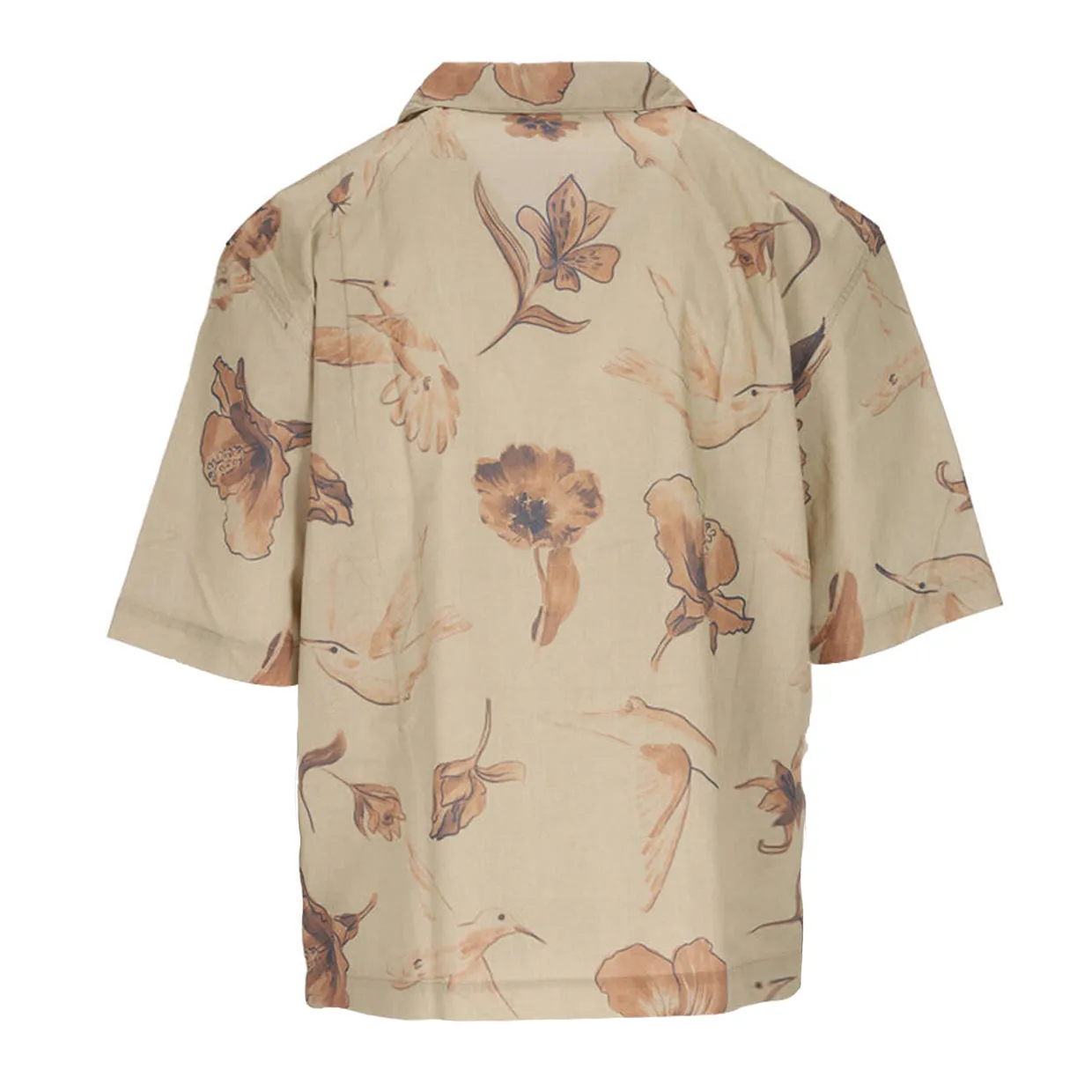 Camicia Uomo Madson Hawaii Beige Multicolor