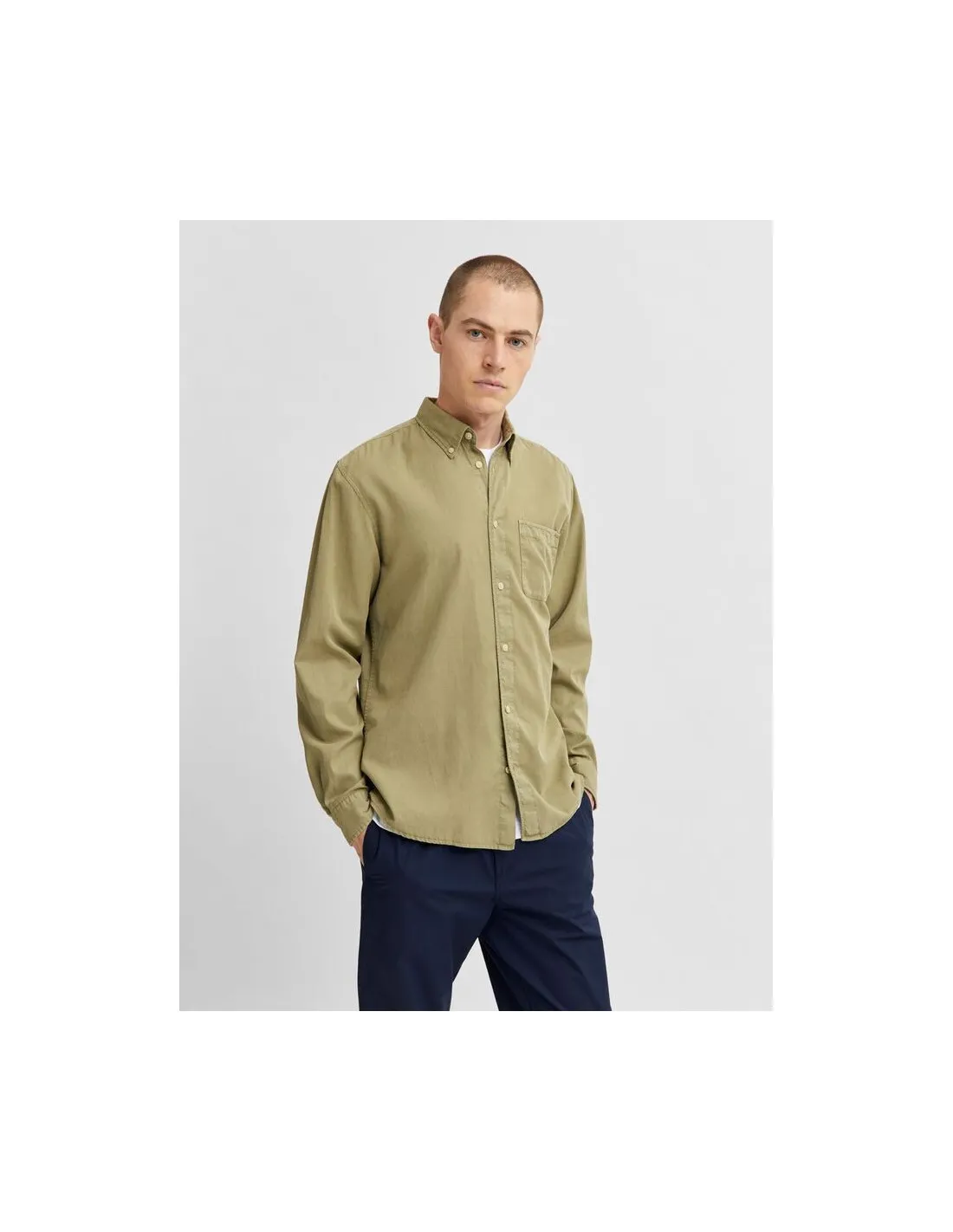 Camicia uomo regular Selected
