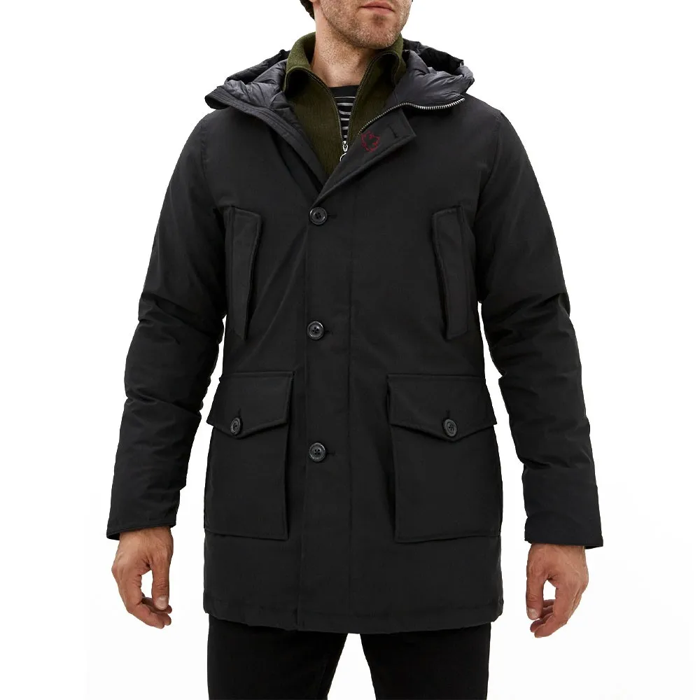 Canadian Parka Manitoba Tech Nero Uomo