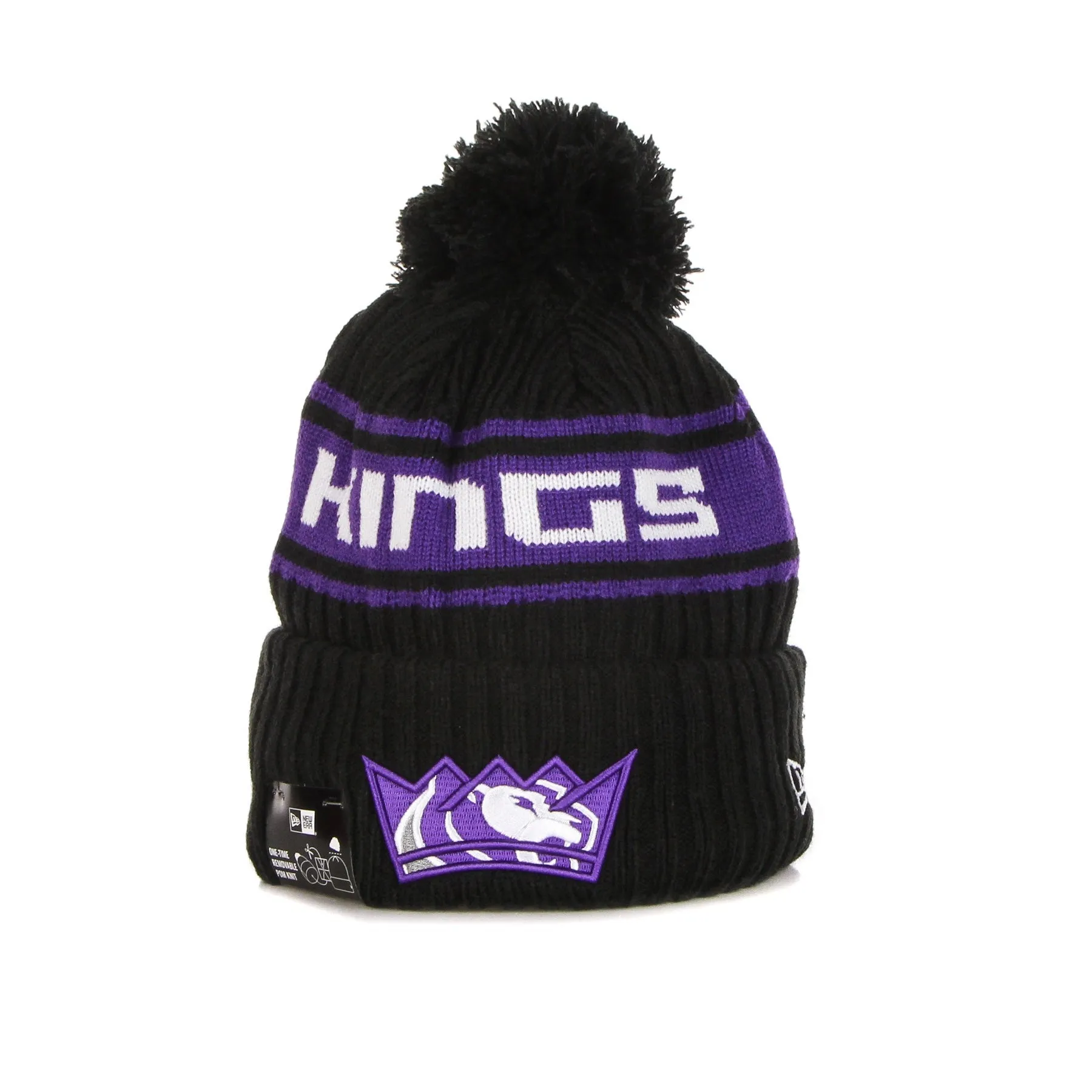 Cappello Pom Pom Uomo Nba Draft Knit Sackin Original Team Colors
