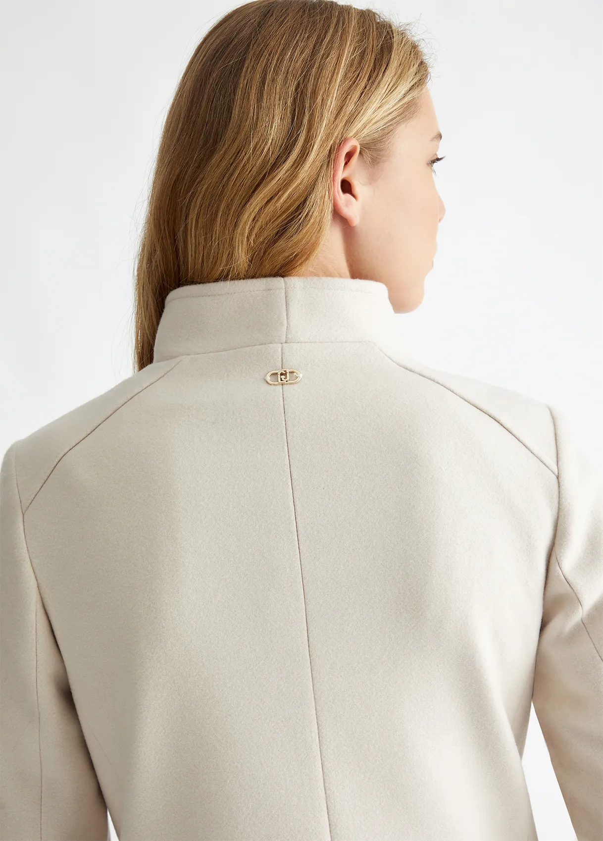 CAPPOTTO DOPPIOPETTO IN MISTO LANA LIU-JO