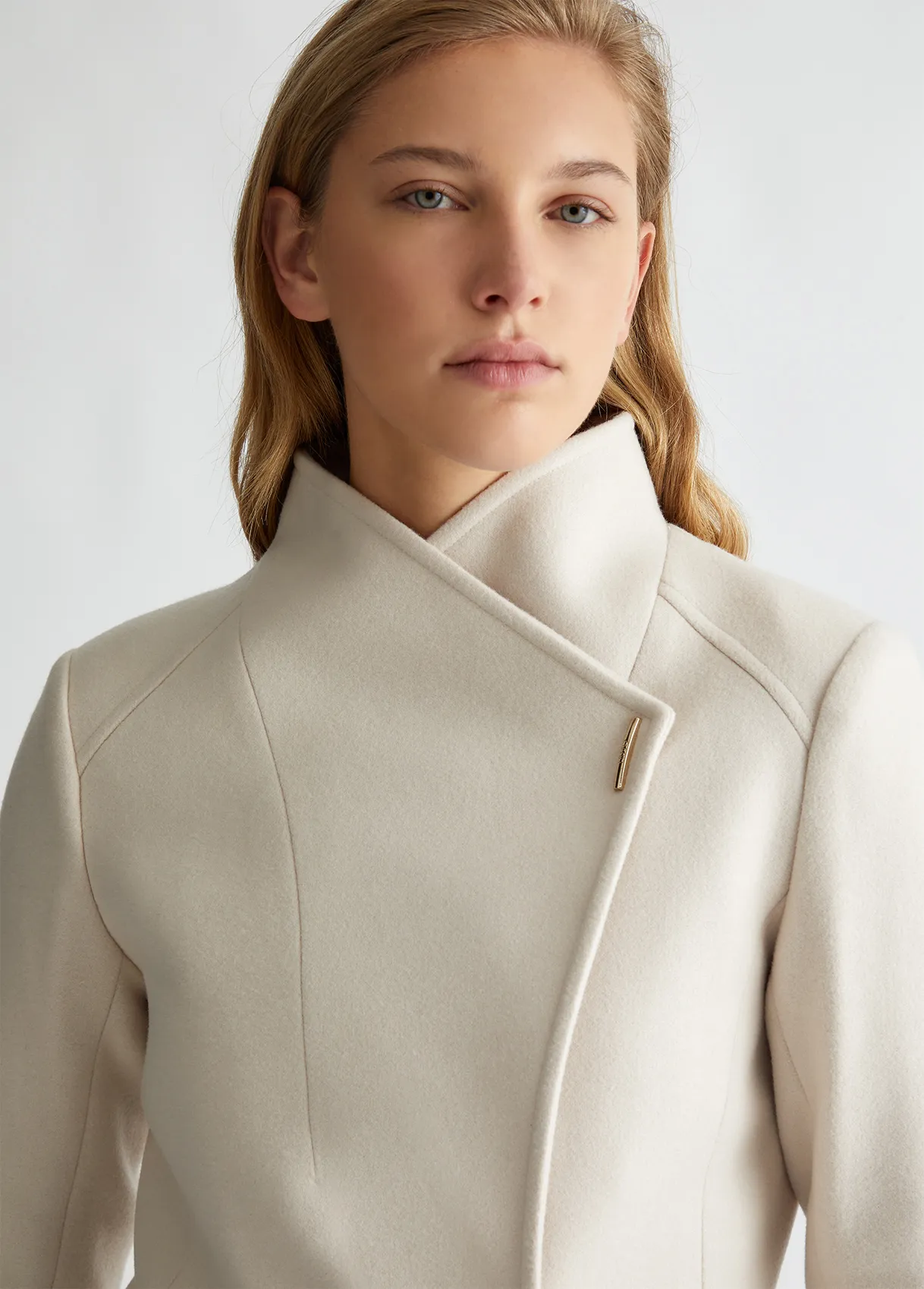 CAPPOTTO DOPPIOPETTO IN MISTO LANA LIU-JO