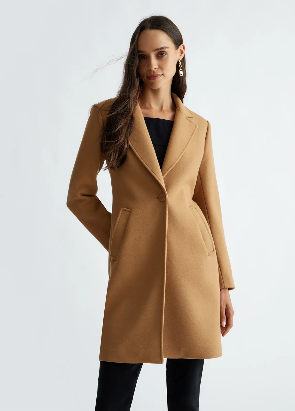 CAPPOTTO IN MISTO LANA LIU-JO