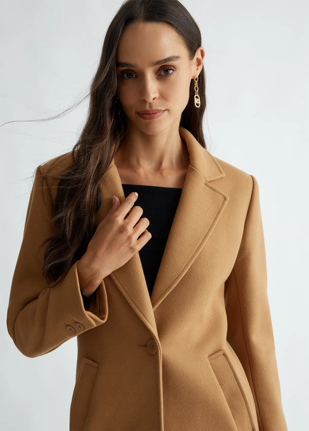 CAPPOTTO IN MISTO LANA LIU-JO