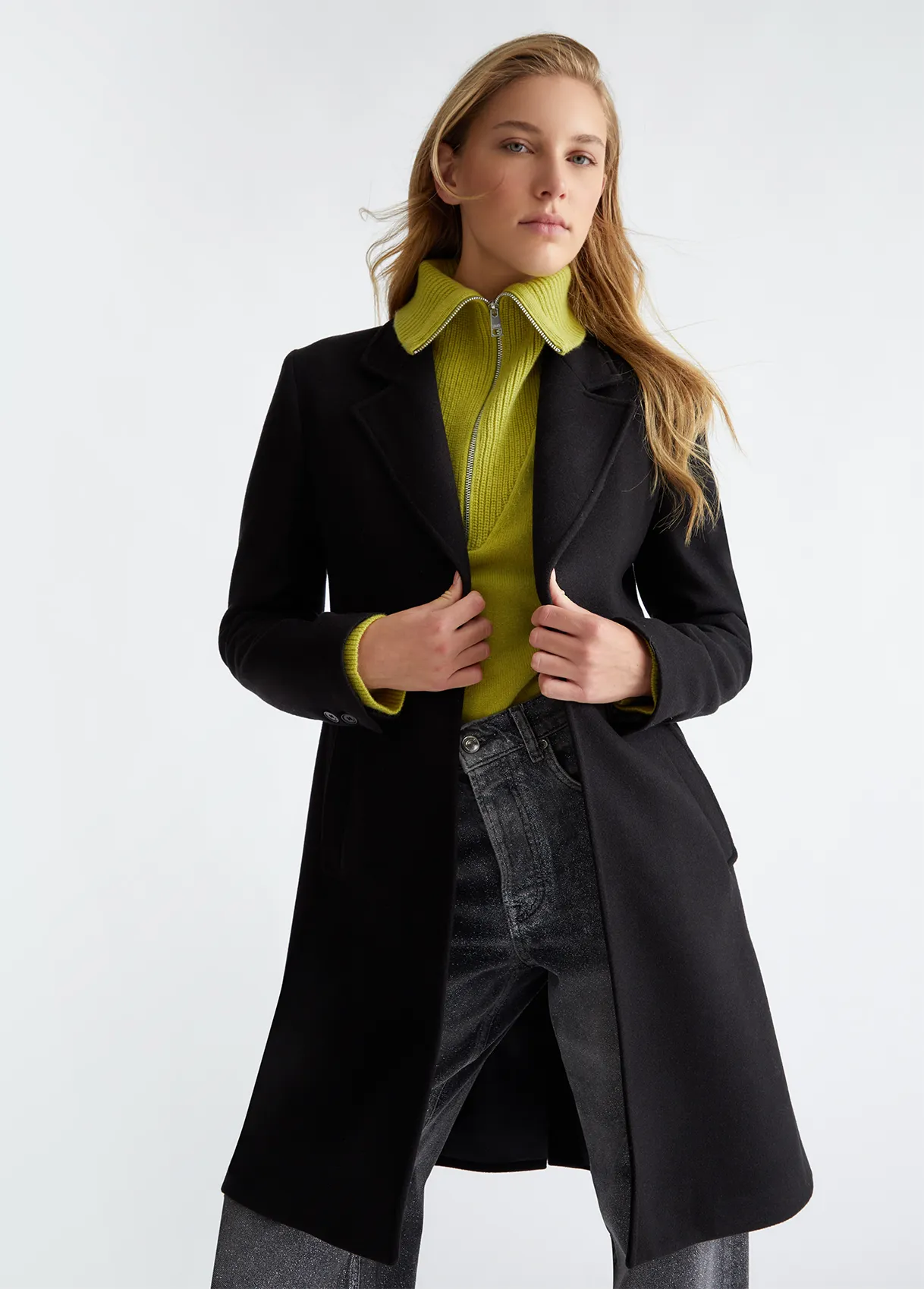 CAPPOTTO IN MISTO LANA LIU-JO