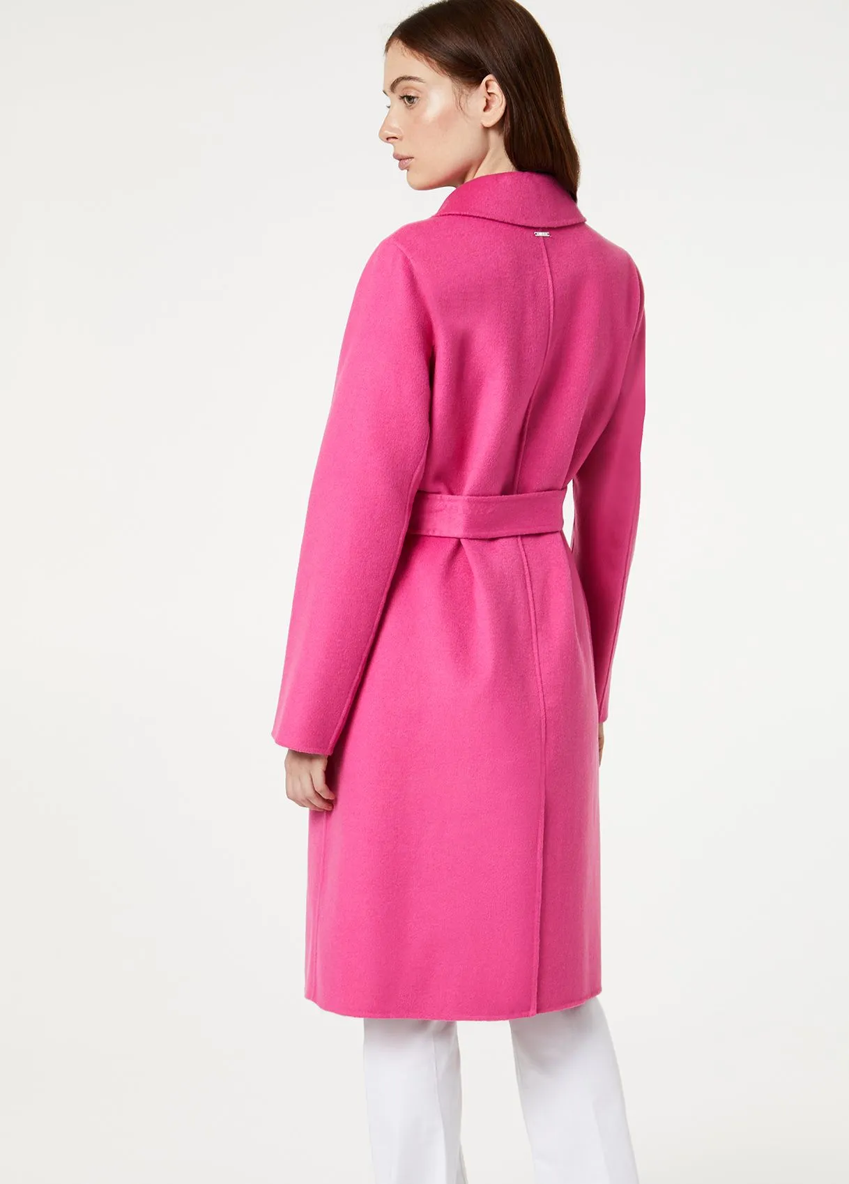 Cappotto lungo con cintura