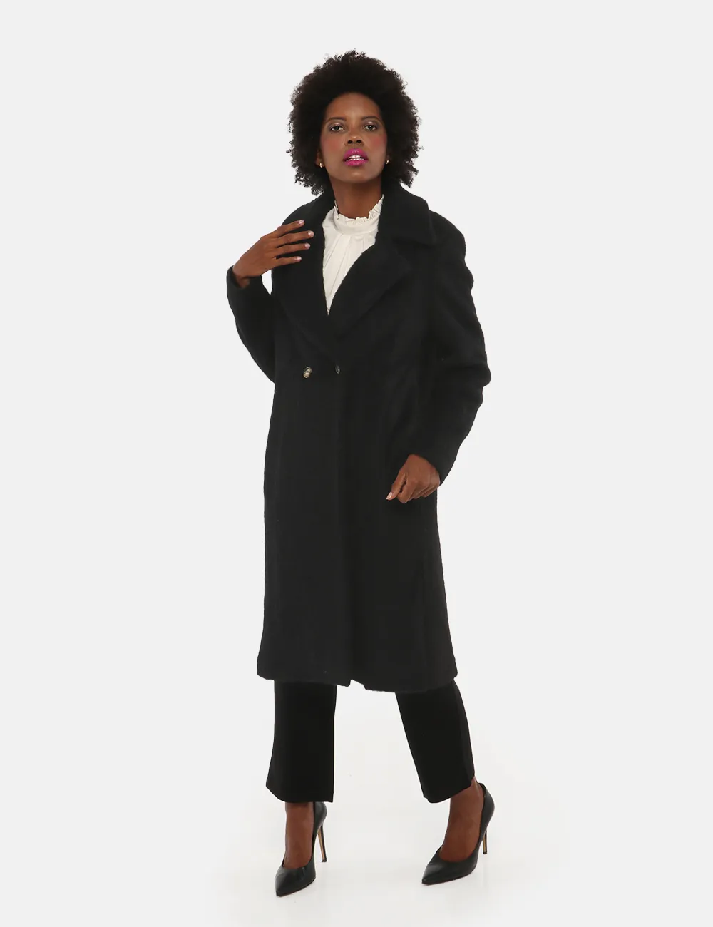 Cappotto Sandro Ferrone con bottoni