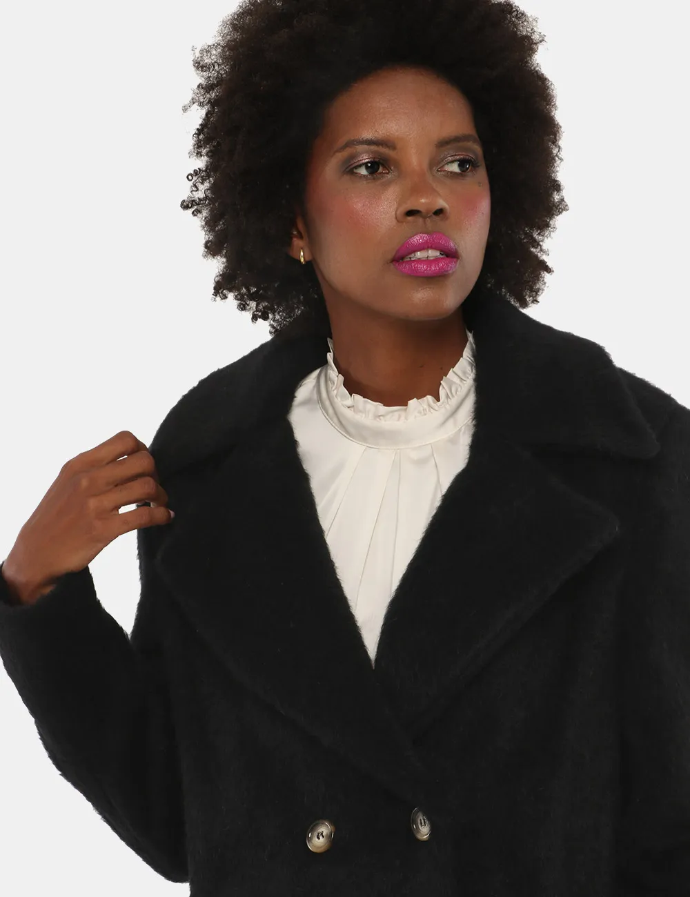 Cappotto Sandro Ferrone con bottoni