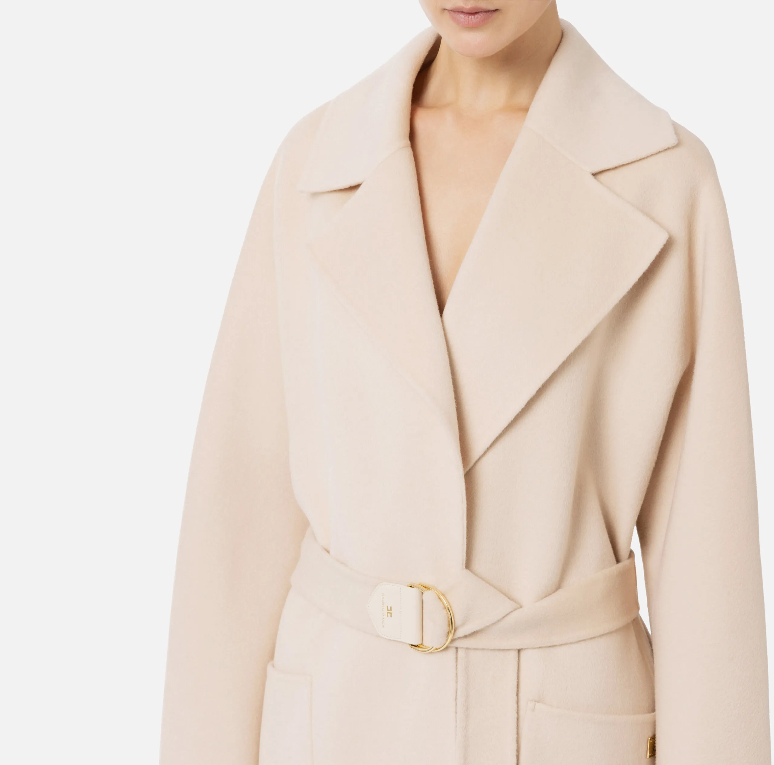 CAPPOTTO VESTAGLIA IN LANA ELISABETTA FRANCHI