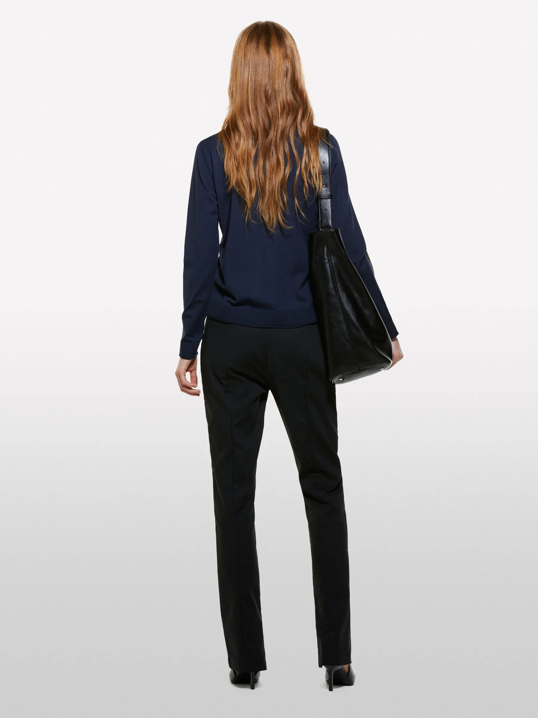 Cardigan blu scuro regular fit