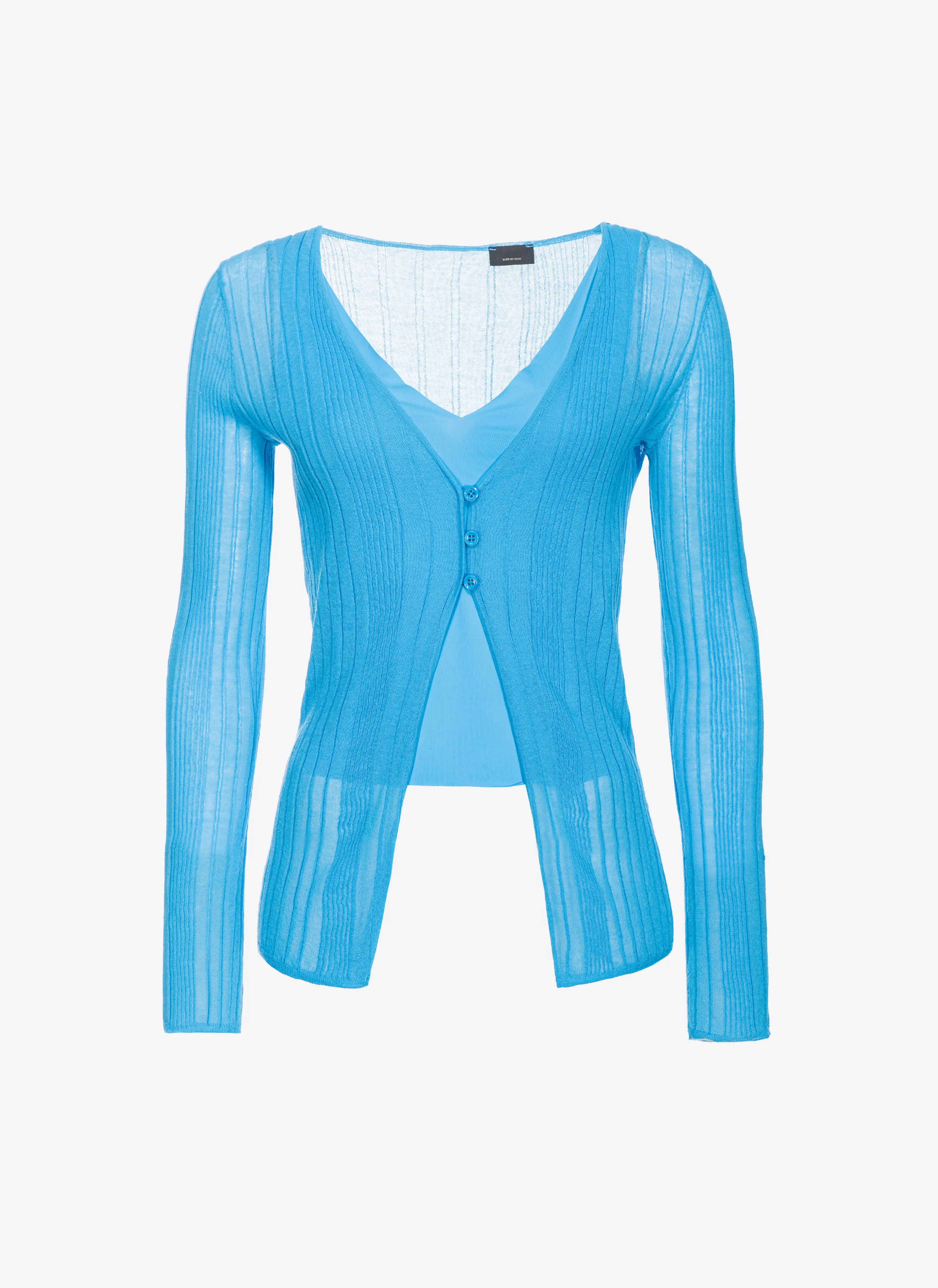  Cardigan in maglia leggera    