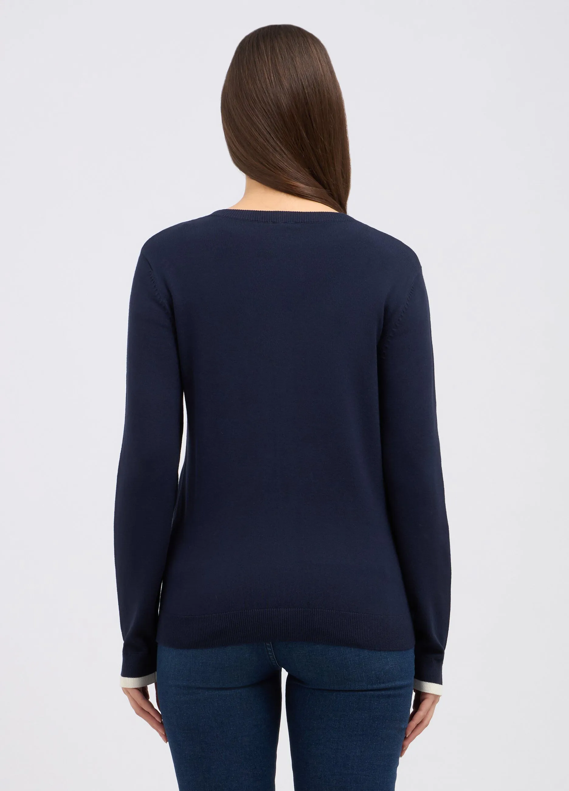 Cardigan in misto viscosa donna