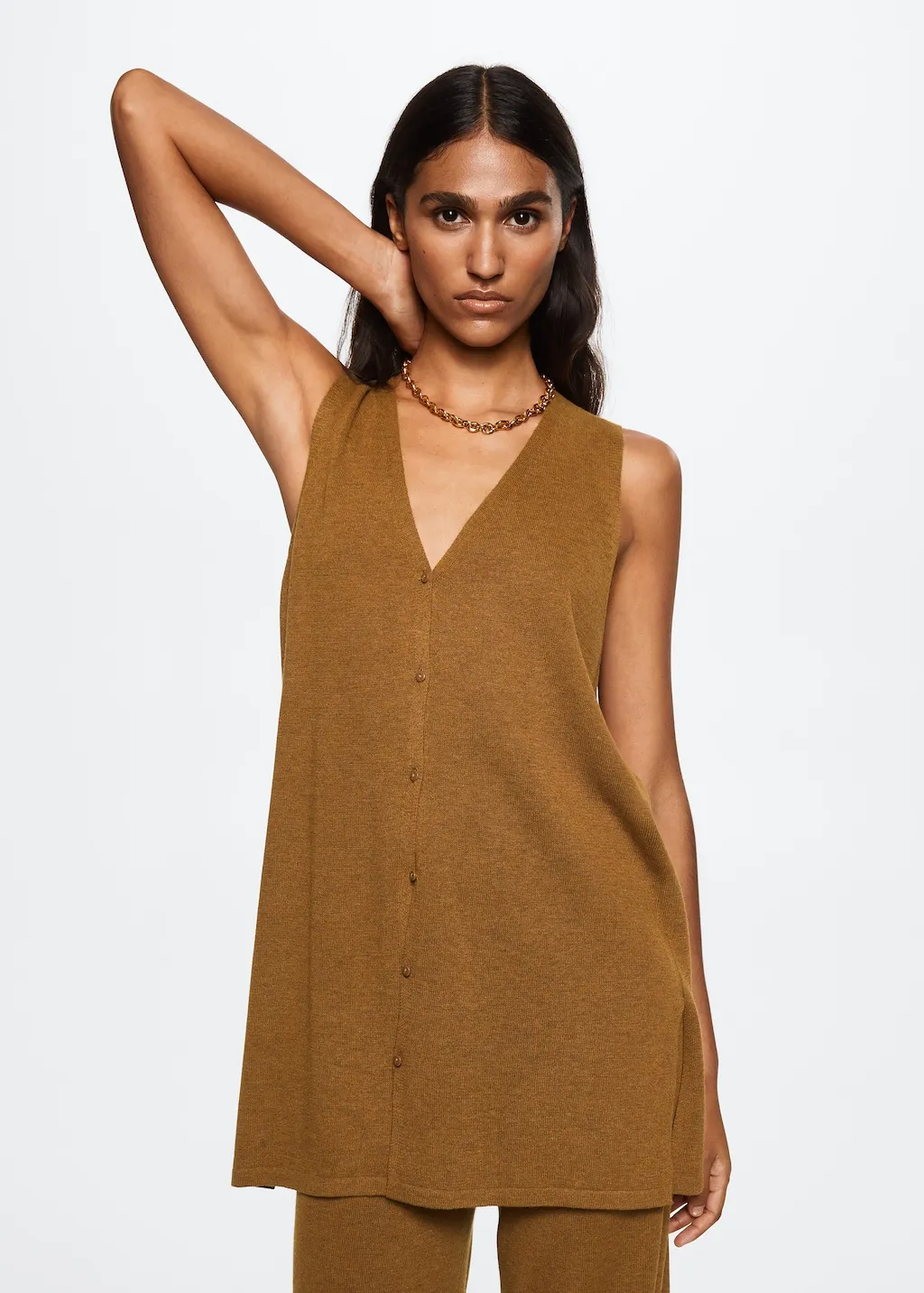 Cardigan maglia fine oversize