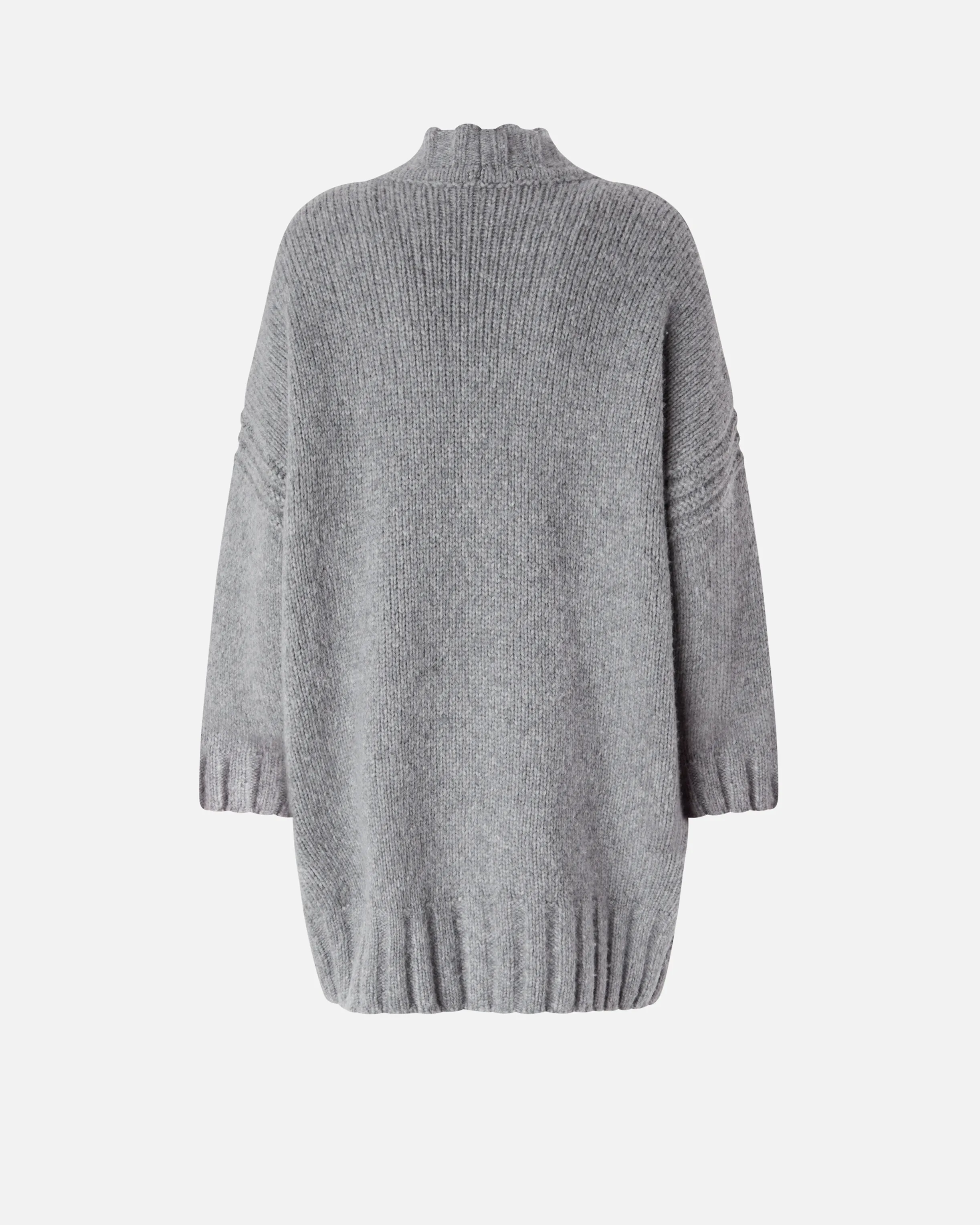  Cardigan oversize scollo a V e bottoni     