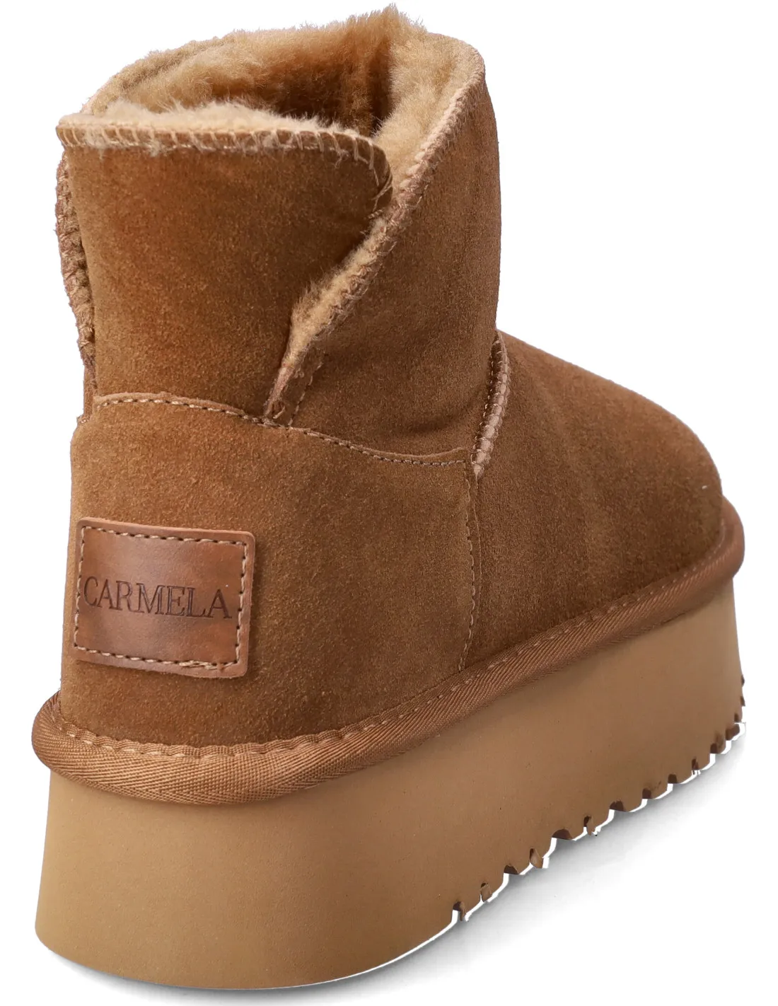 Carmela stivaletto camel