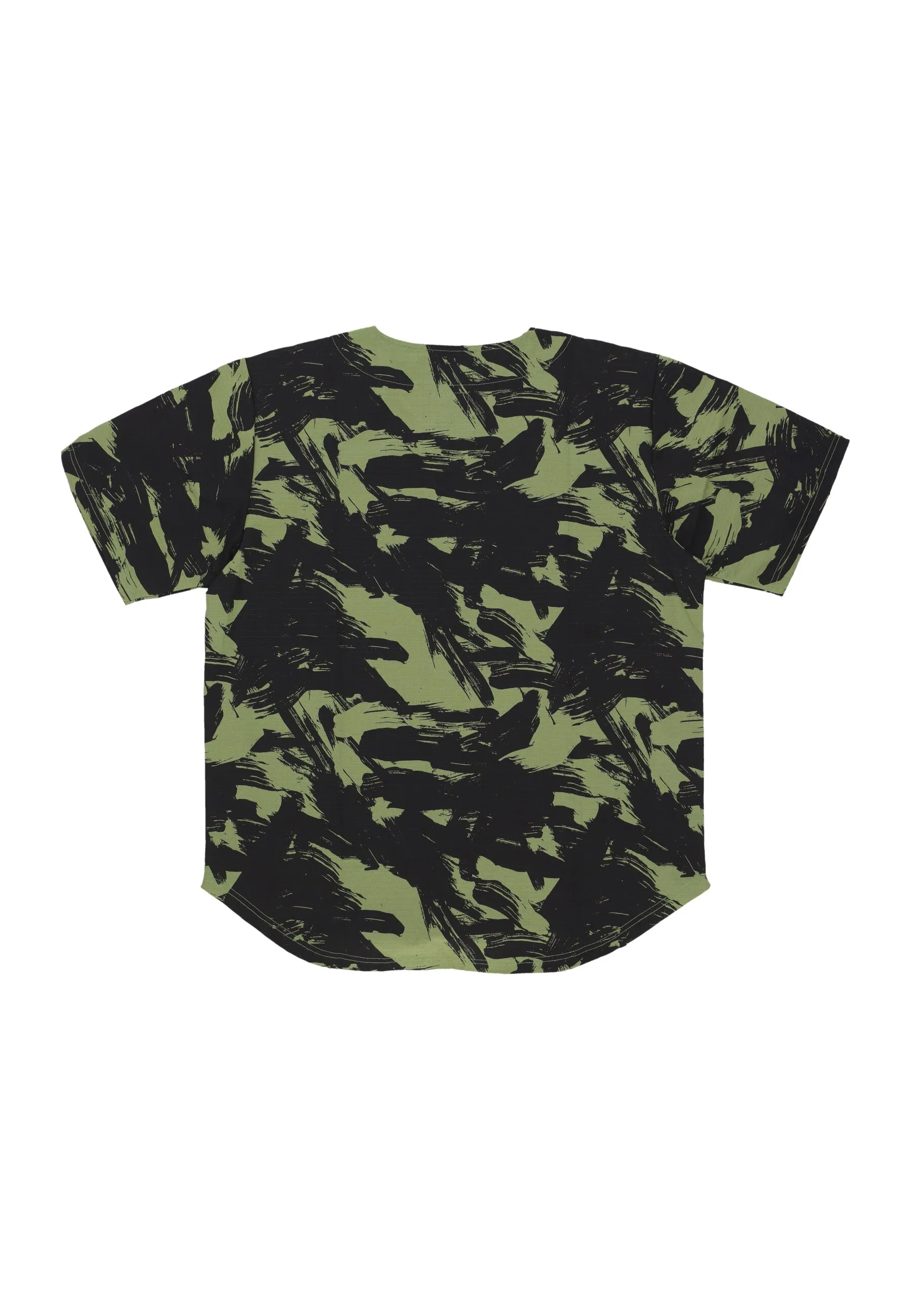 Casacca Bottoni Uomo Baseball Shirt Military/camo