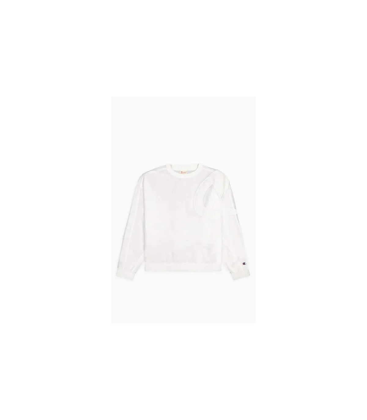 Champion Donna Felpa A Girocollo In Nylon Pioneer