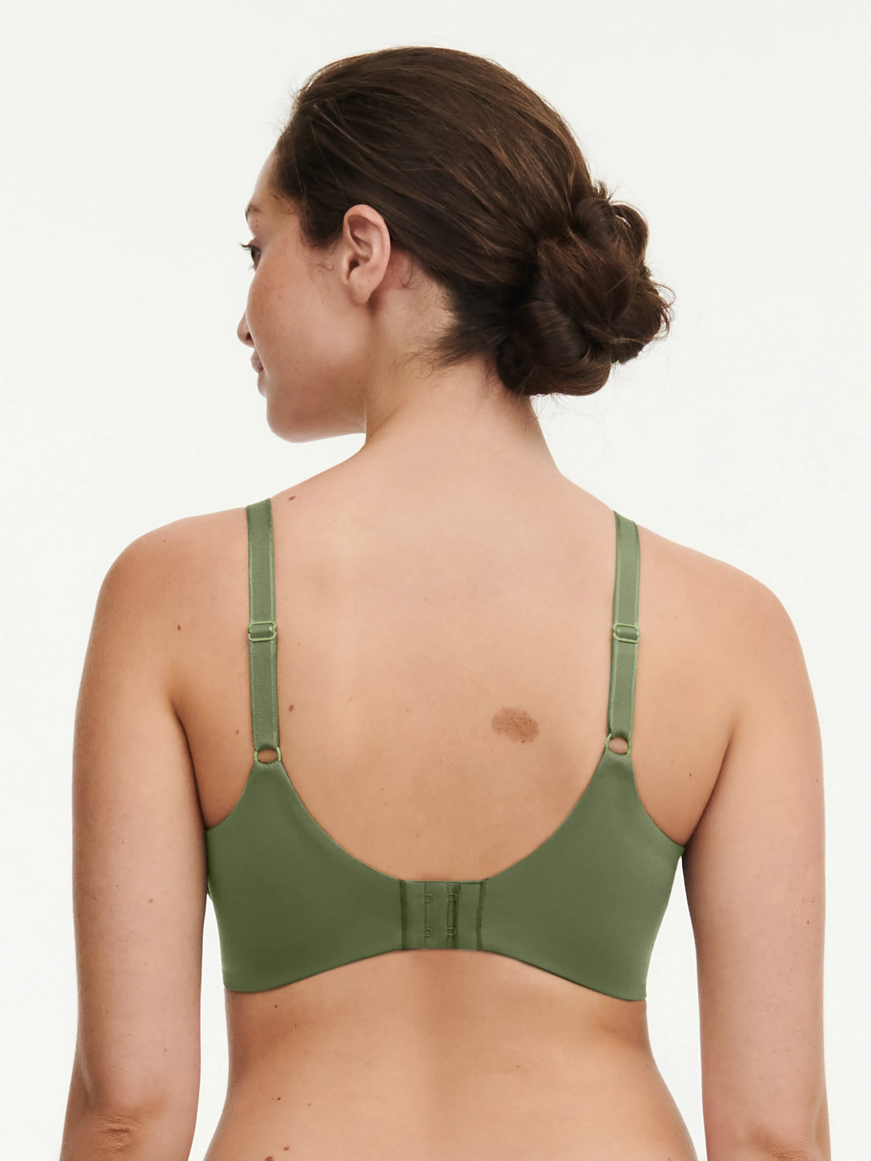  CHANTELLE   EMMA - Soutien-gorge moulé emboîtant en dentelle | Vert