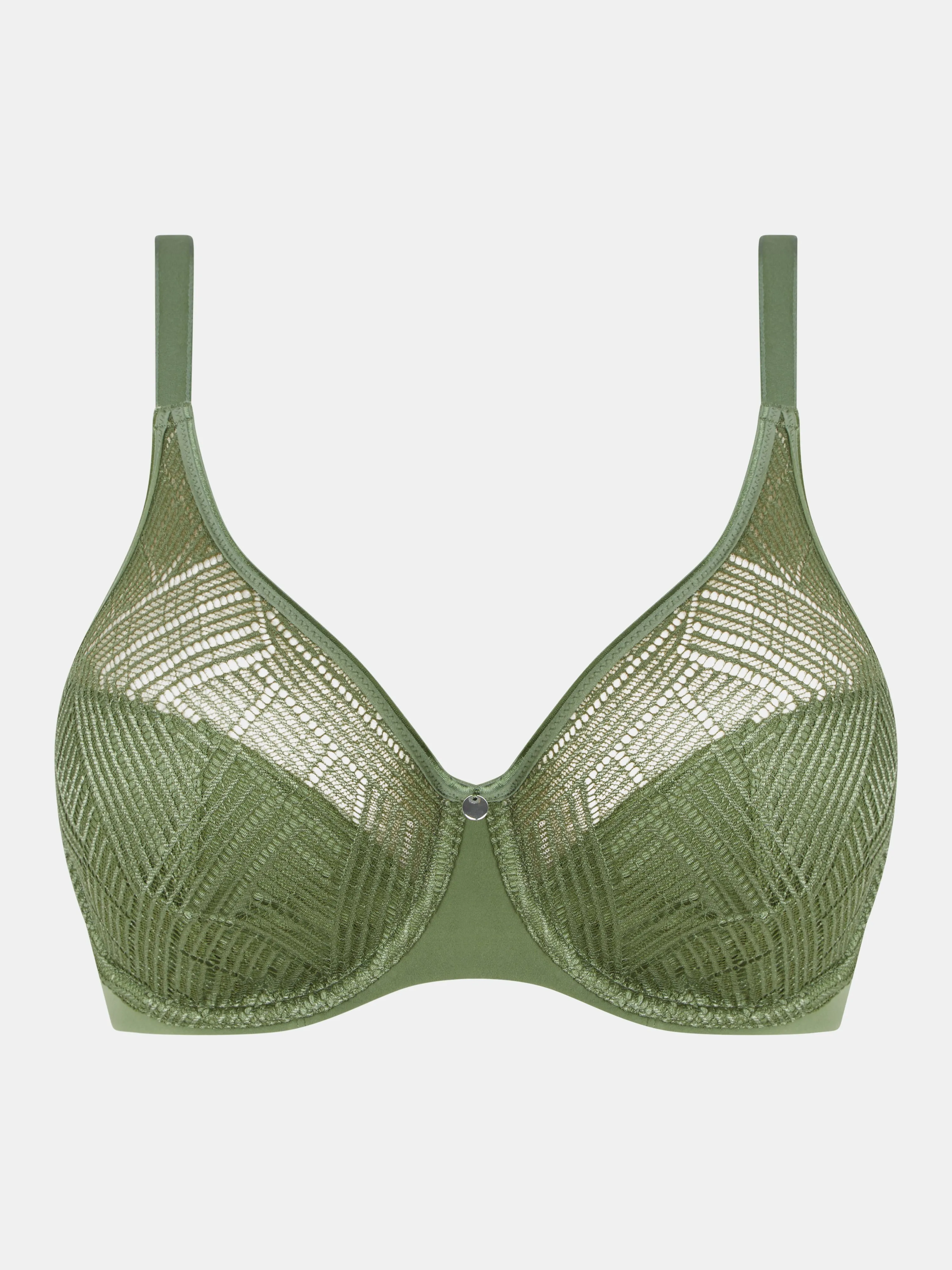  CHANTELLE   EMMA - Soutien-gorge moulé emboîtant en dentelle | Vert