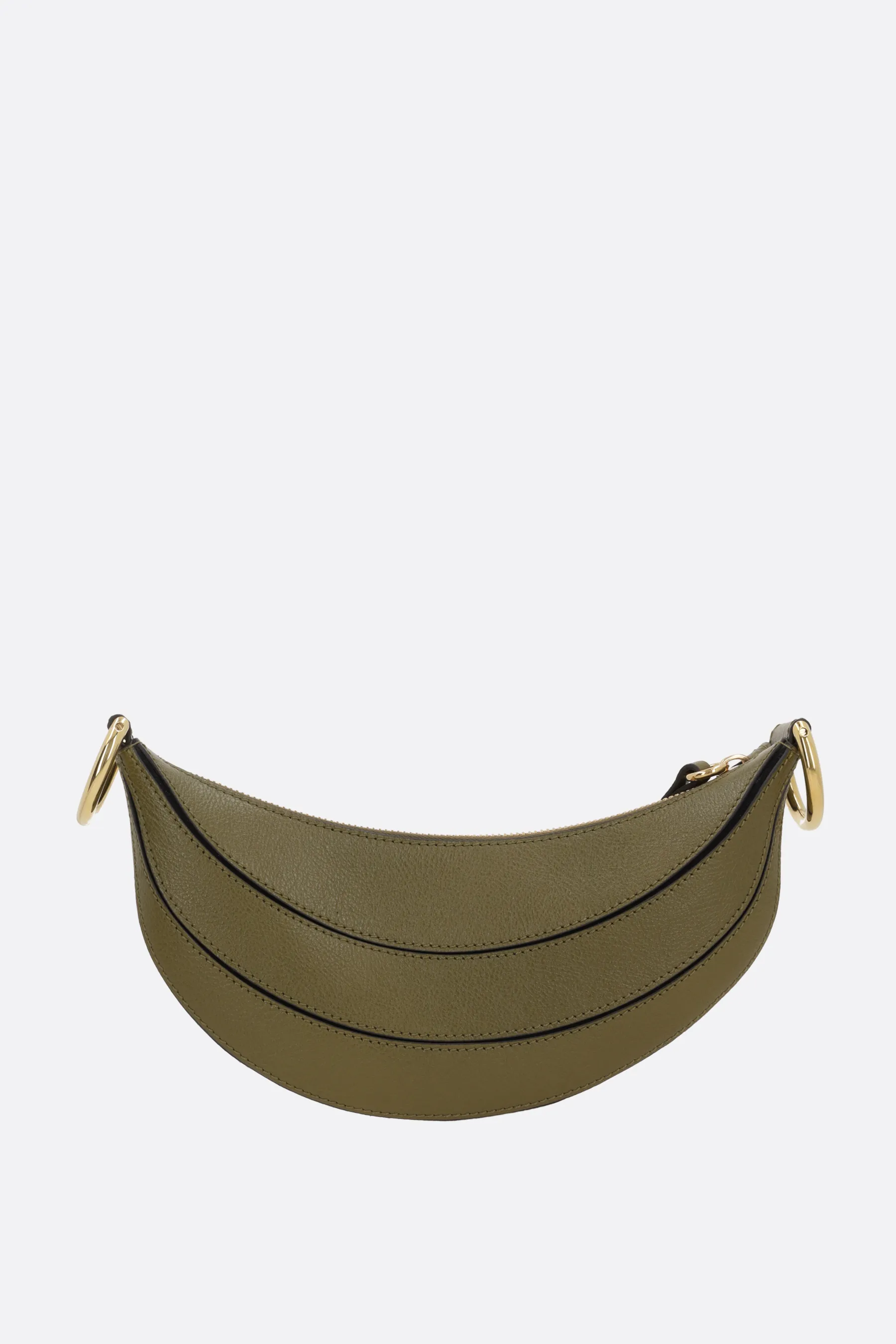  CHLOÉ borsa a spalla Banana in pelle martellata 
