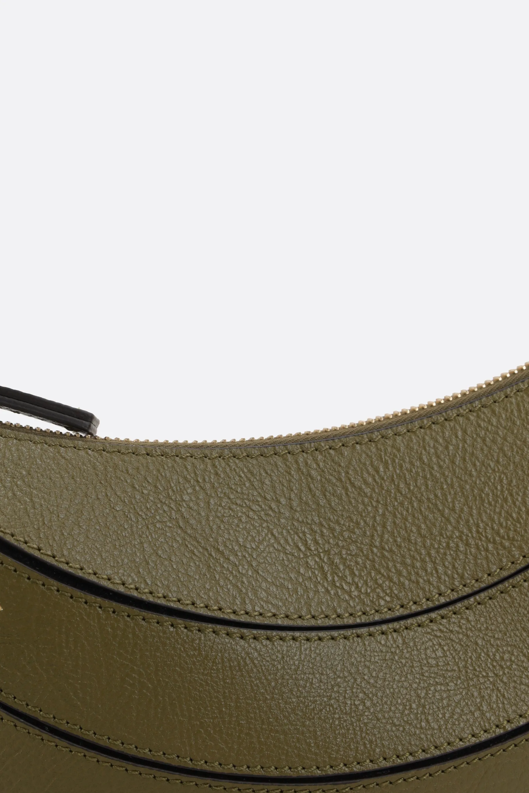  CHLOÉ borsa a spalla Banana in pelle martellata 
