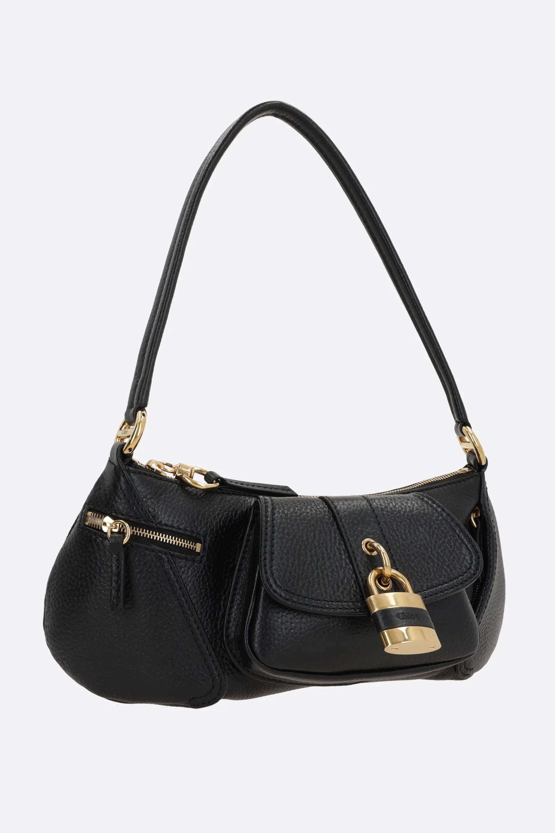  CHLOÉ borsa a spalla The 99 in pelle martellata 