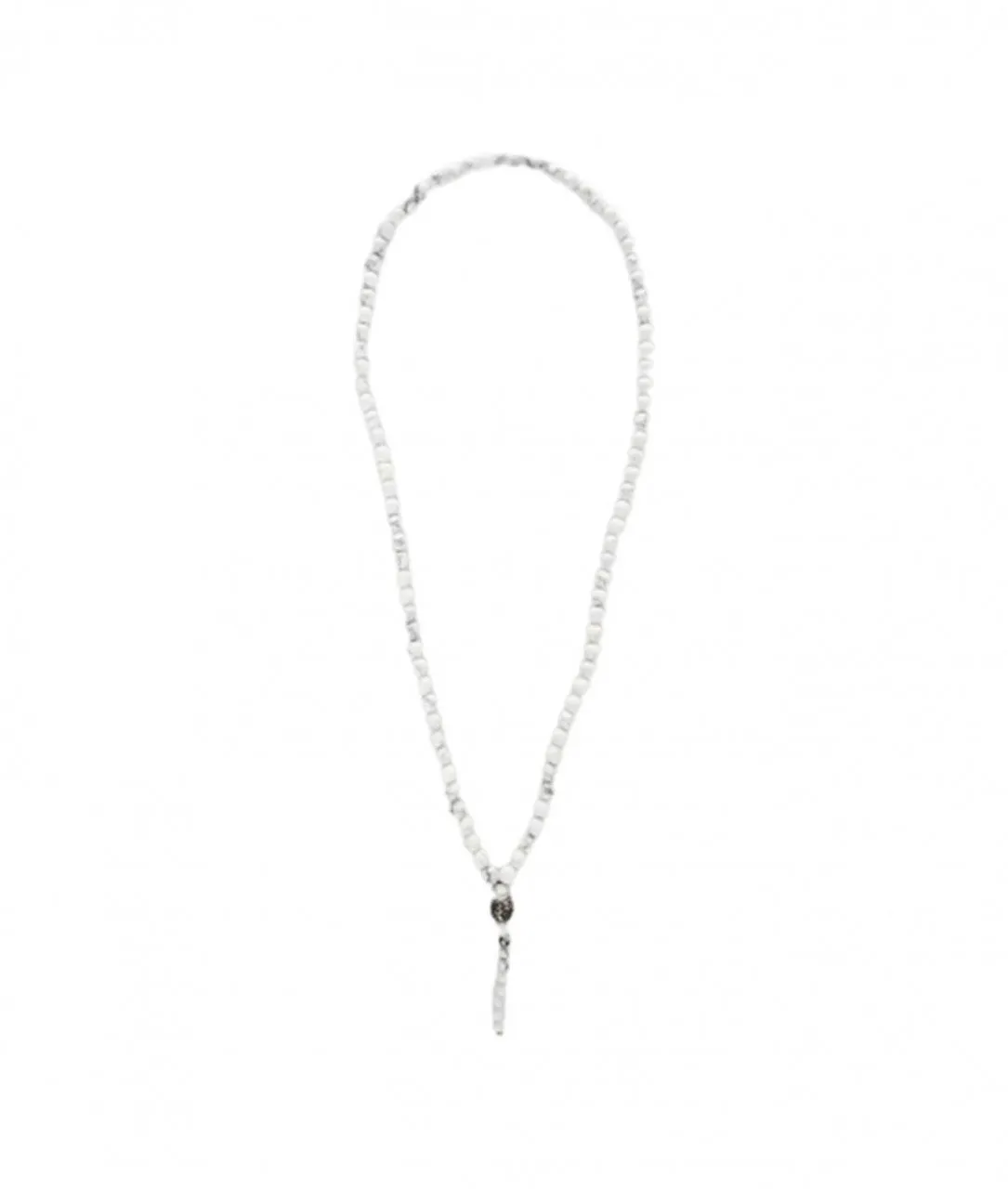 Collana bianco bianco