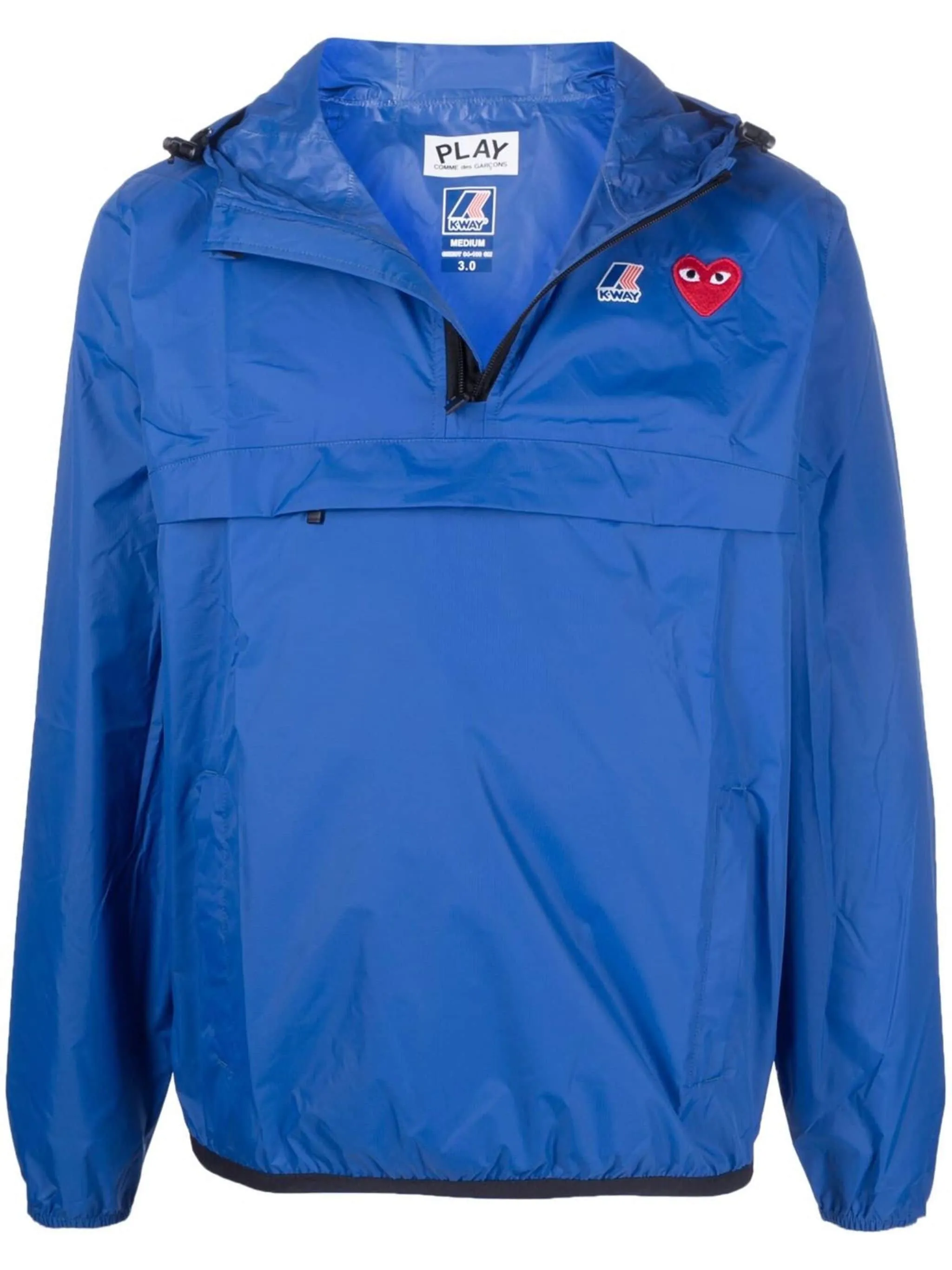COMME DES GARÇONS PLAY K-WAY PLAY