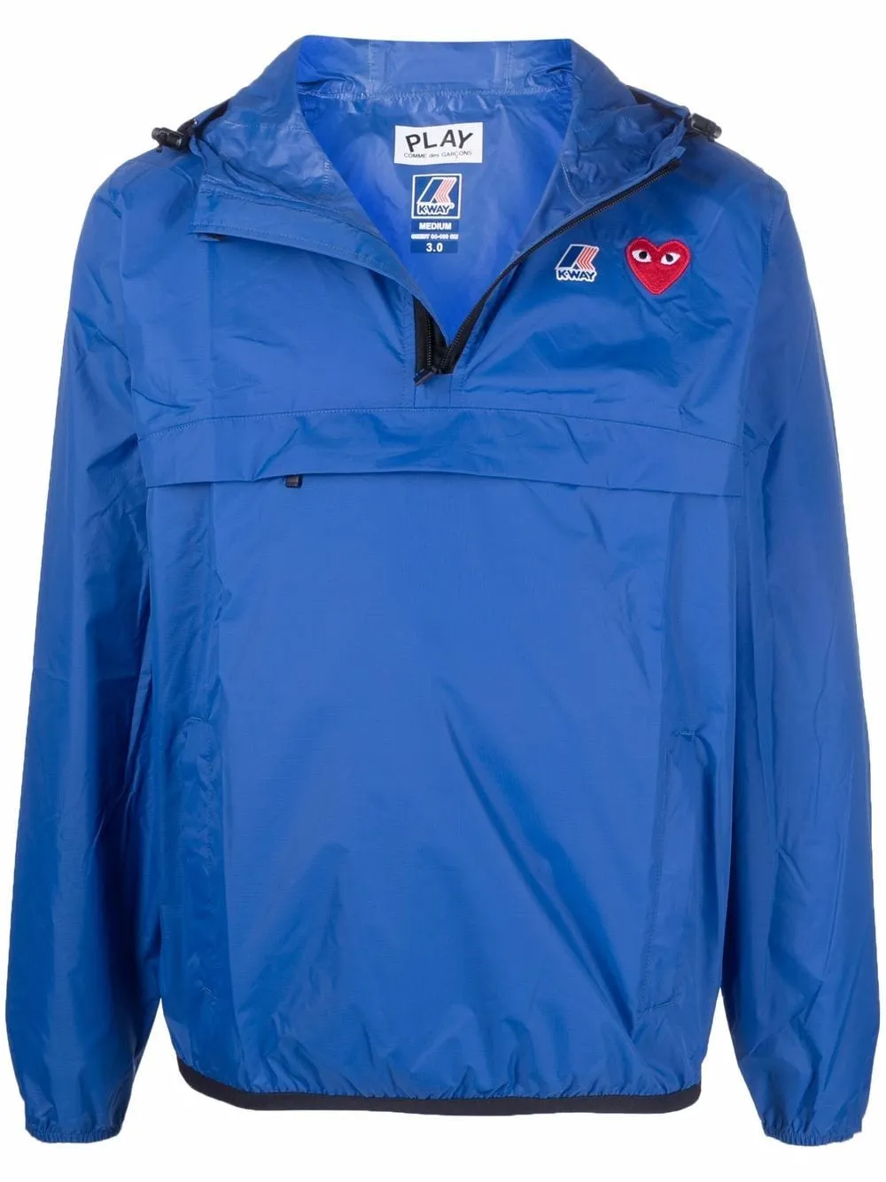 COMME DES GARÇONS PLAY K-WAY PLAY
