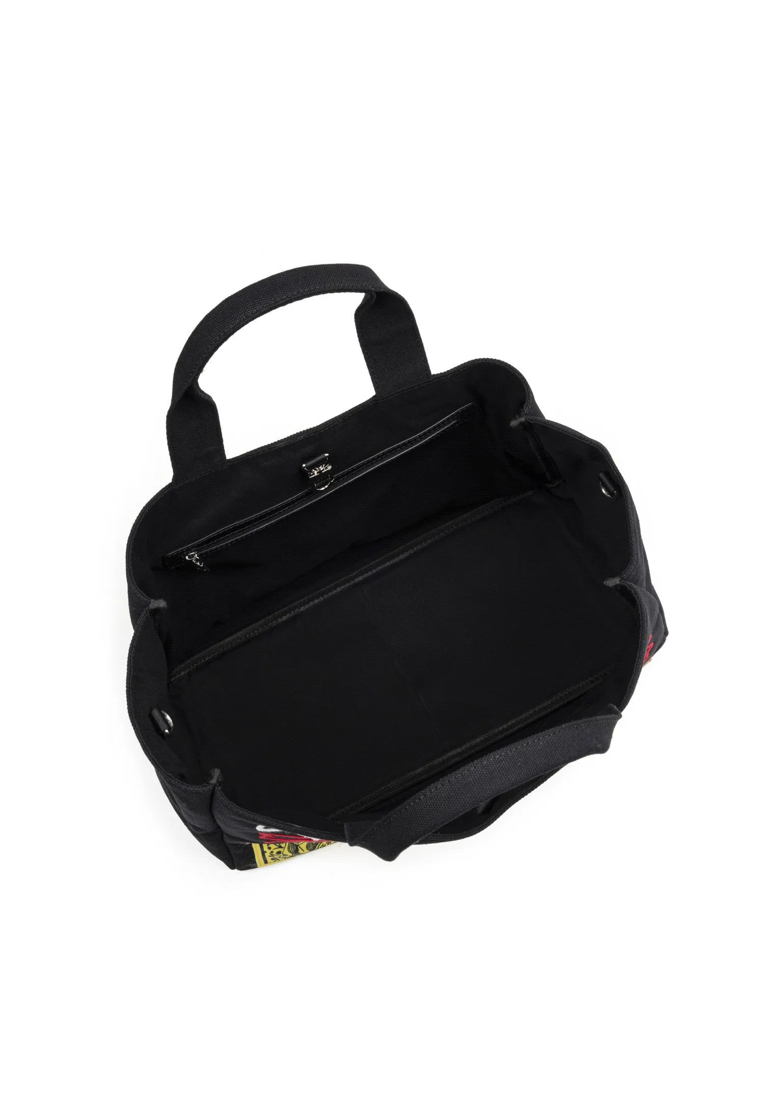 CONTRAST EMBROIDERED - Borsa a mano
