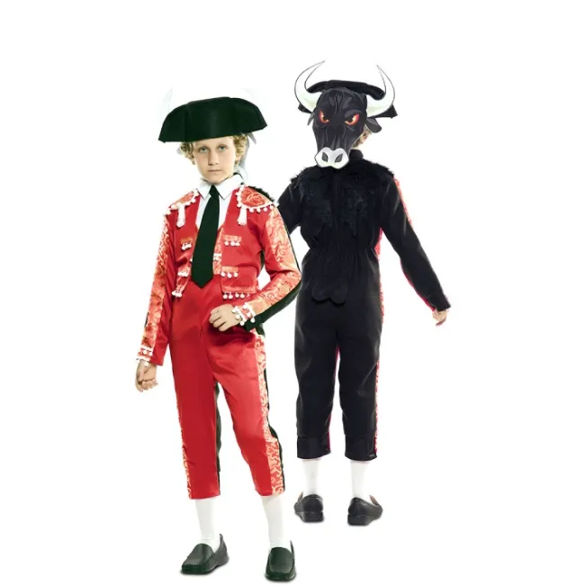 Costume da torero e toro per bambini