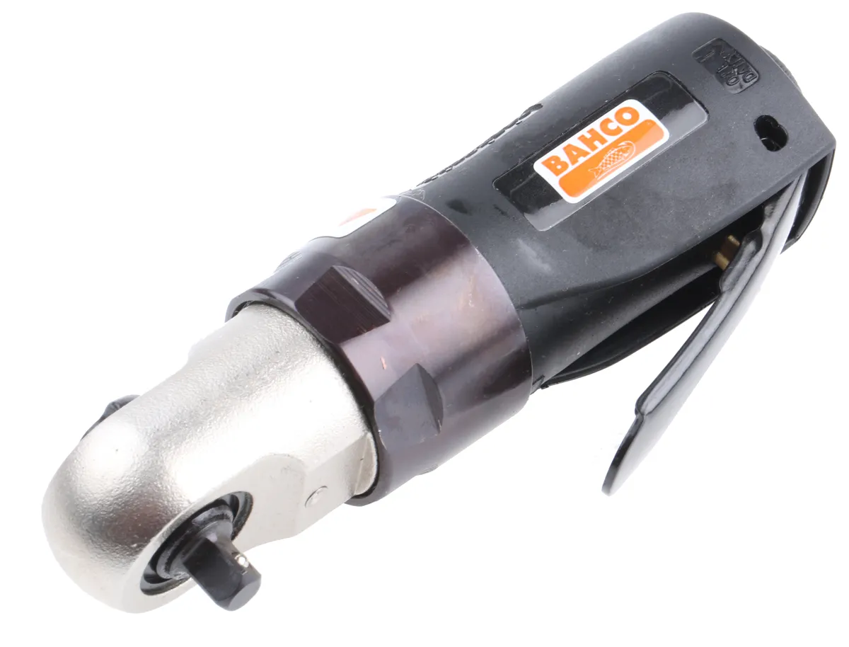 Cricchetto pneumatico Bahco, attacco 1/4 poll, coppia max 30Nm, ingresso aria 1/4poll
