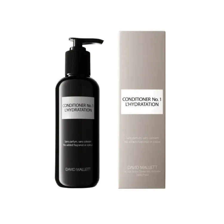 David Mallett - Conditioner No.1 L'Hydratation - Sans Parfums Sans Colorant - No Added Fragrance Or Colour