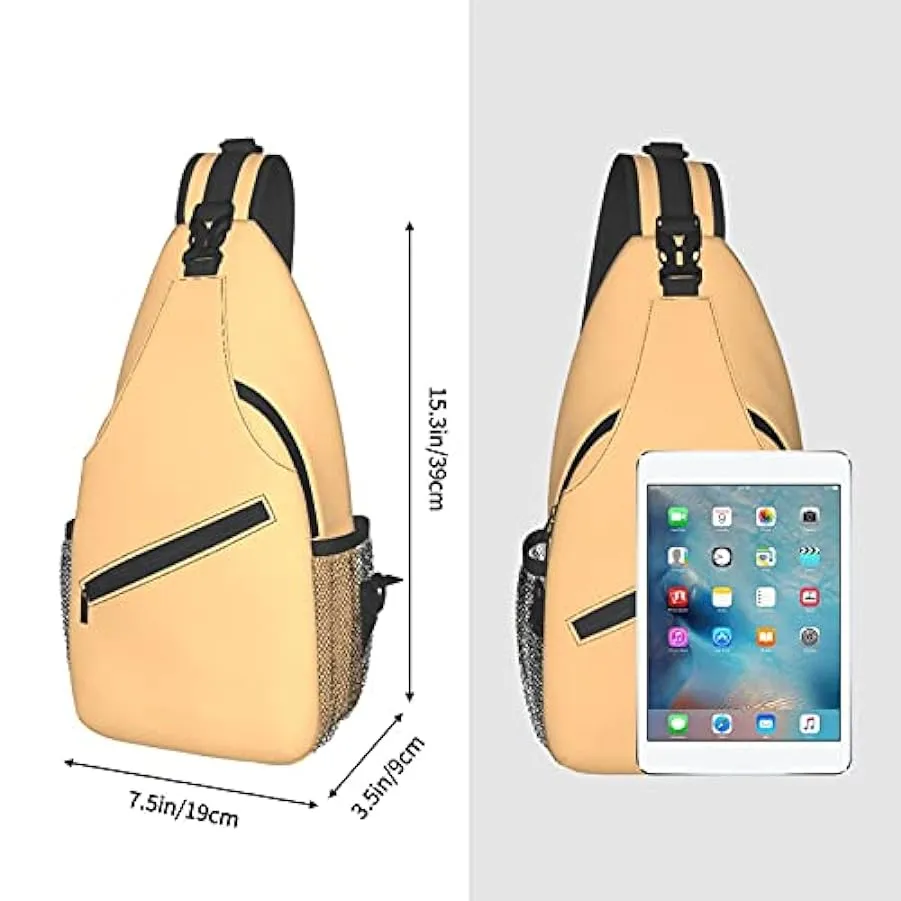 DJNGN Borsa a tracolla con tuorlo d’uovo, borsa a tracolla, zaino da trekking all’aperto per il fine settimana, adatto per uomin