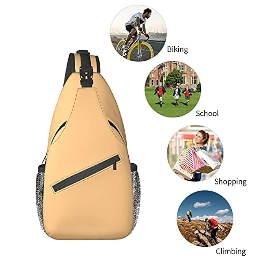 DJNGN Borsa a tracolla con tuorlo d’uovo, borsa a tracolla, zaino da trekking all’aperto per il fine settimana, adatto per uomin