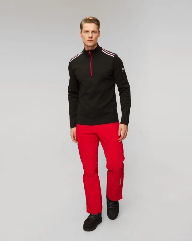 Dolcevita tecnico nero da uomo Newland Heracles