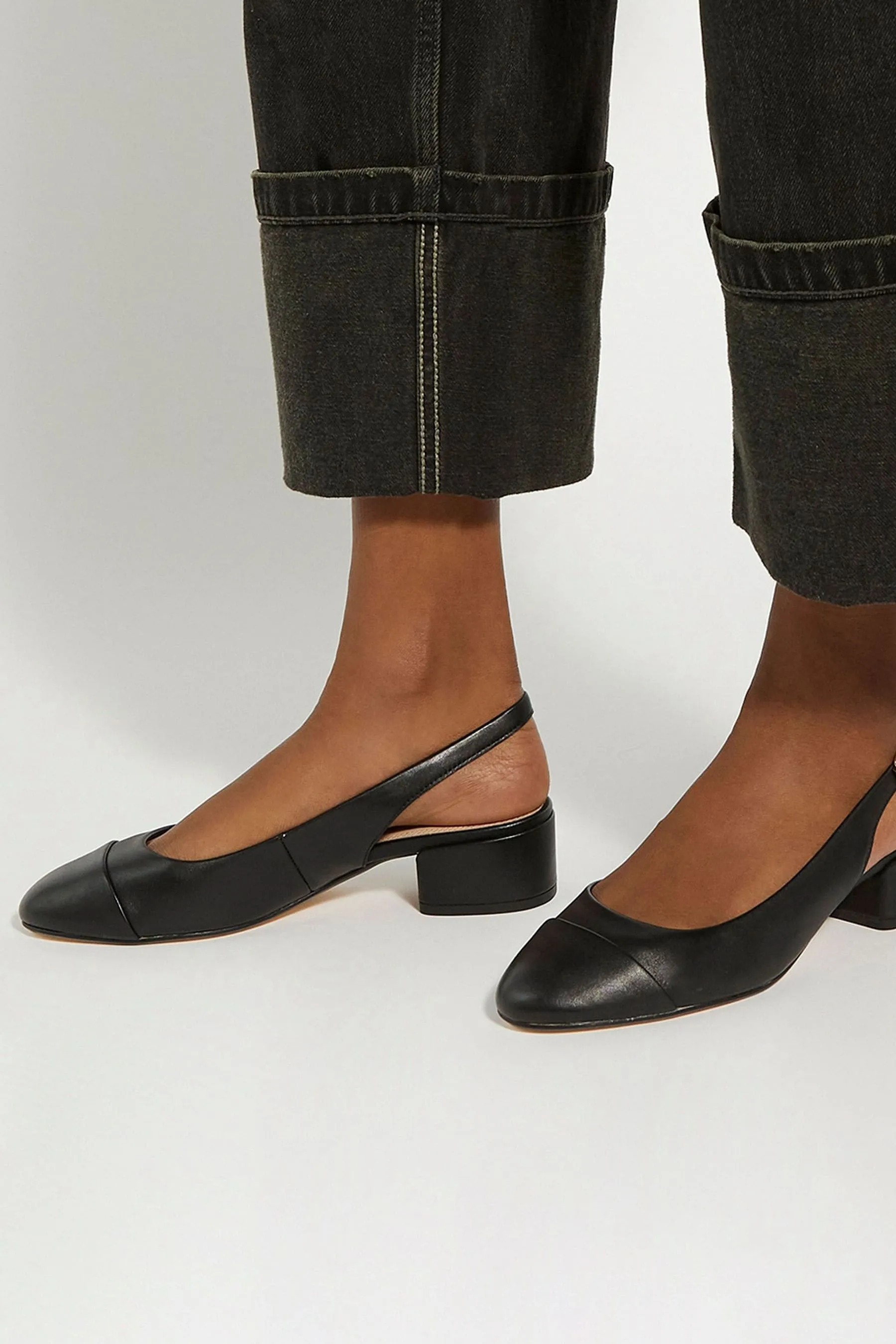 Dune London - Casing - Scarpe con tacco largo e cinturino posteriore