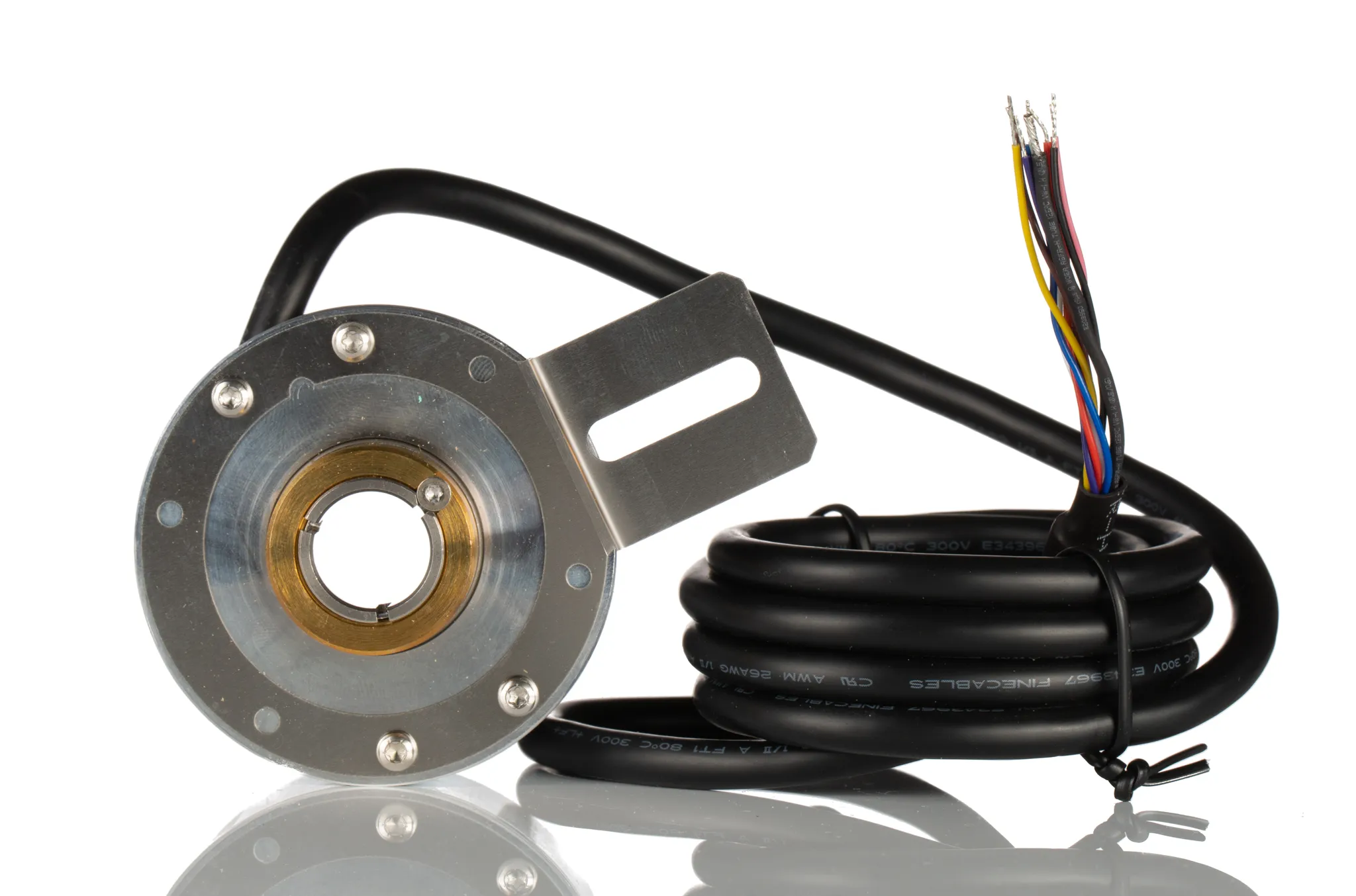 Encoder incrementale SICK, 100 impulsi giro , dia. albero 14mm, uscita HTL