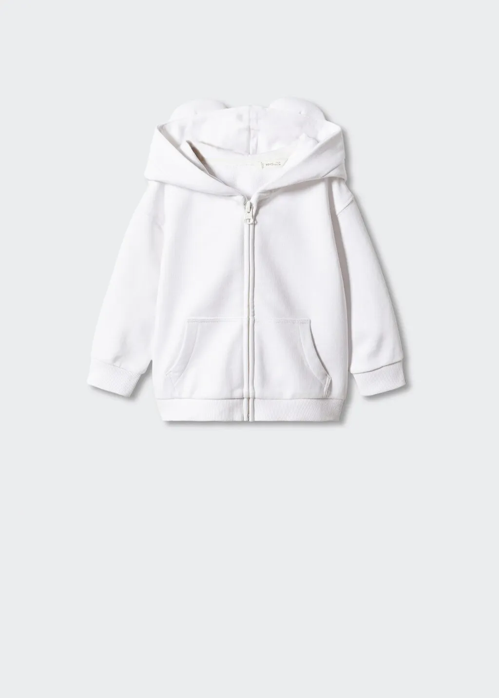 Felpa cappuccio zip
