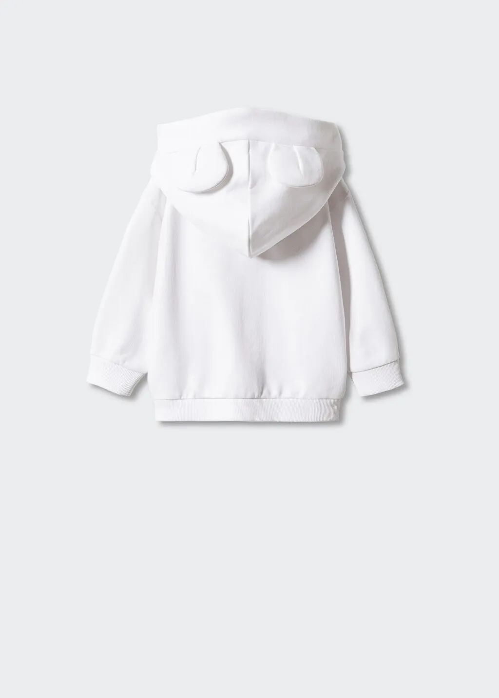 Felpa cappuccio zip