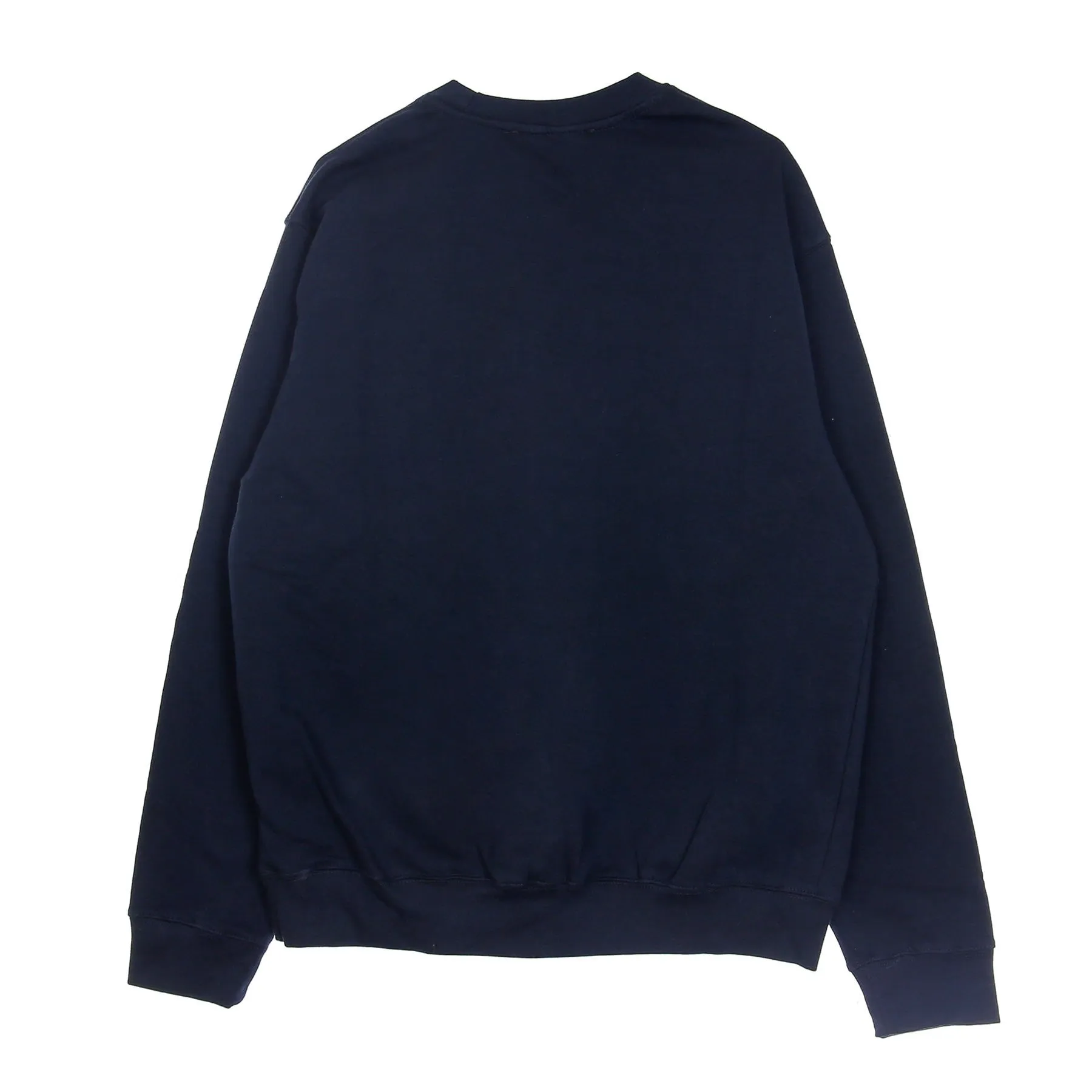 Felpa Girocollo Uomo Ben Crewneck X Nostalgia Blue