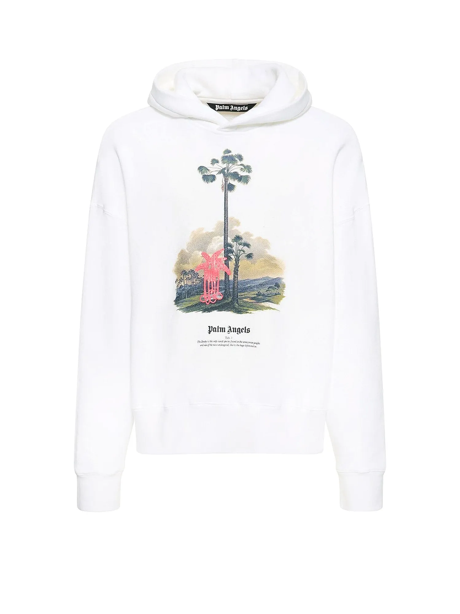 Felpa in cotone organico con patch Douby lost in Amazonia