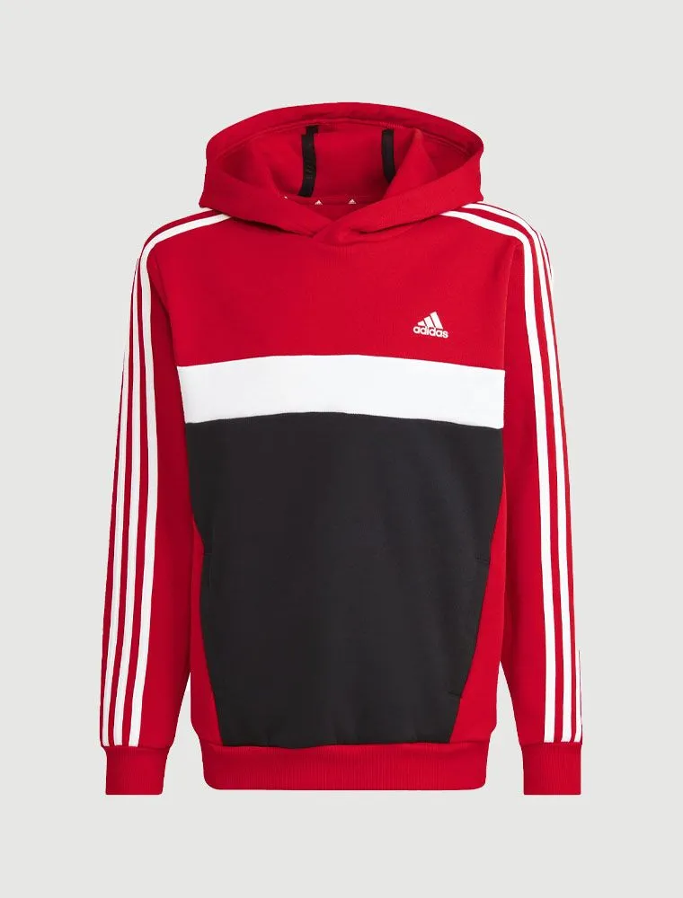 Felpa Sportiva Adidas - Rosso Nero