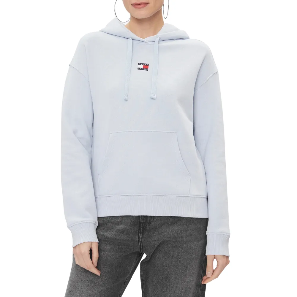 Felpa Tommy Jeans tjm bxy badge hoodie