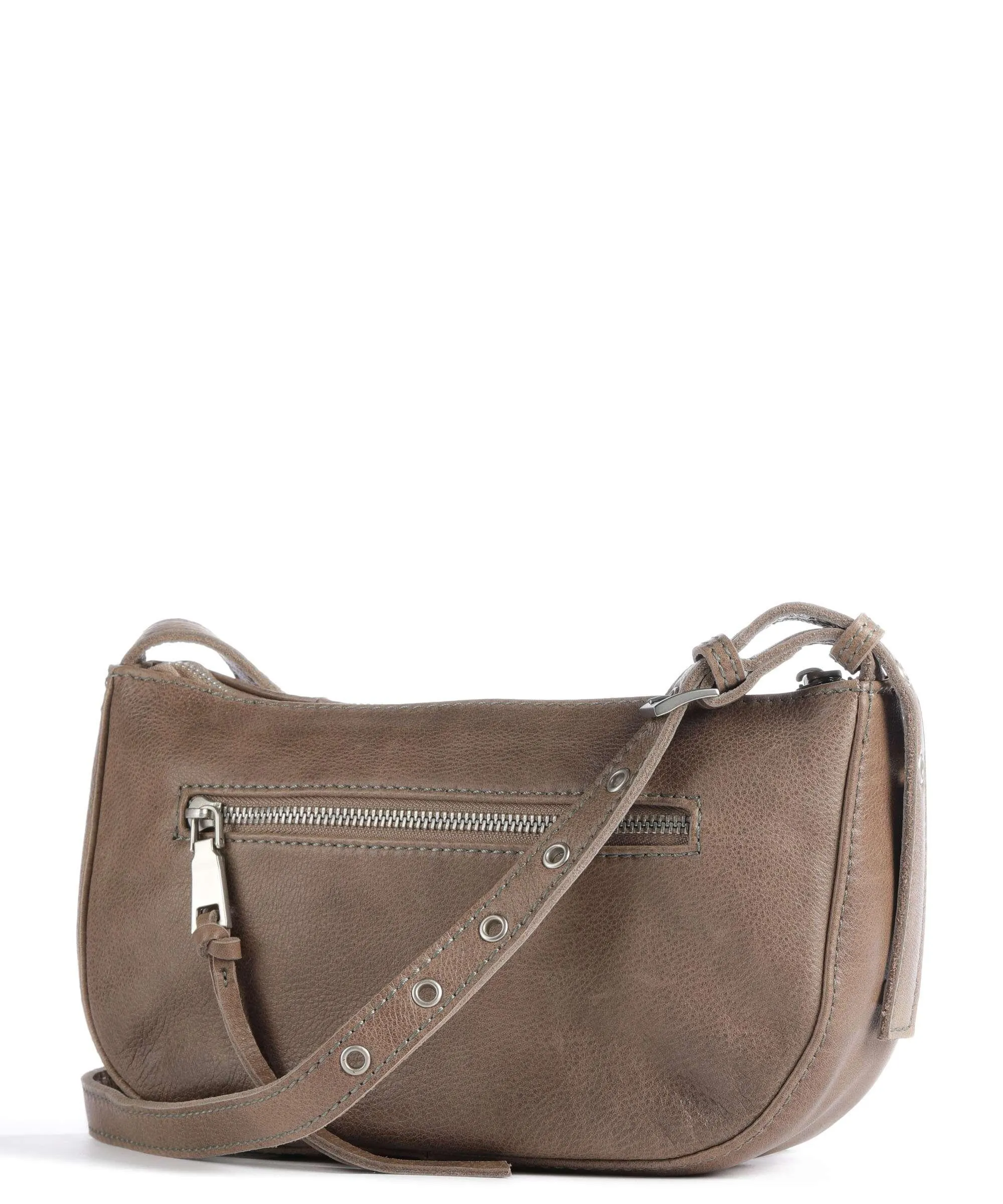  FredsBruder Mia Borsa a tracolla pelle granulata taupe  