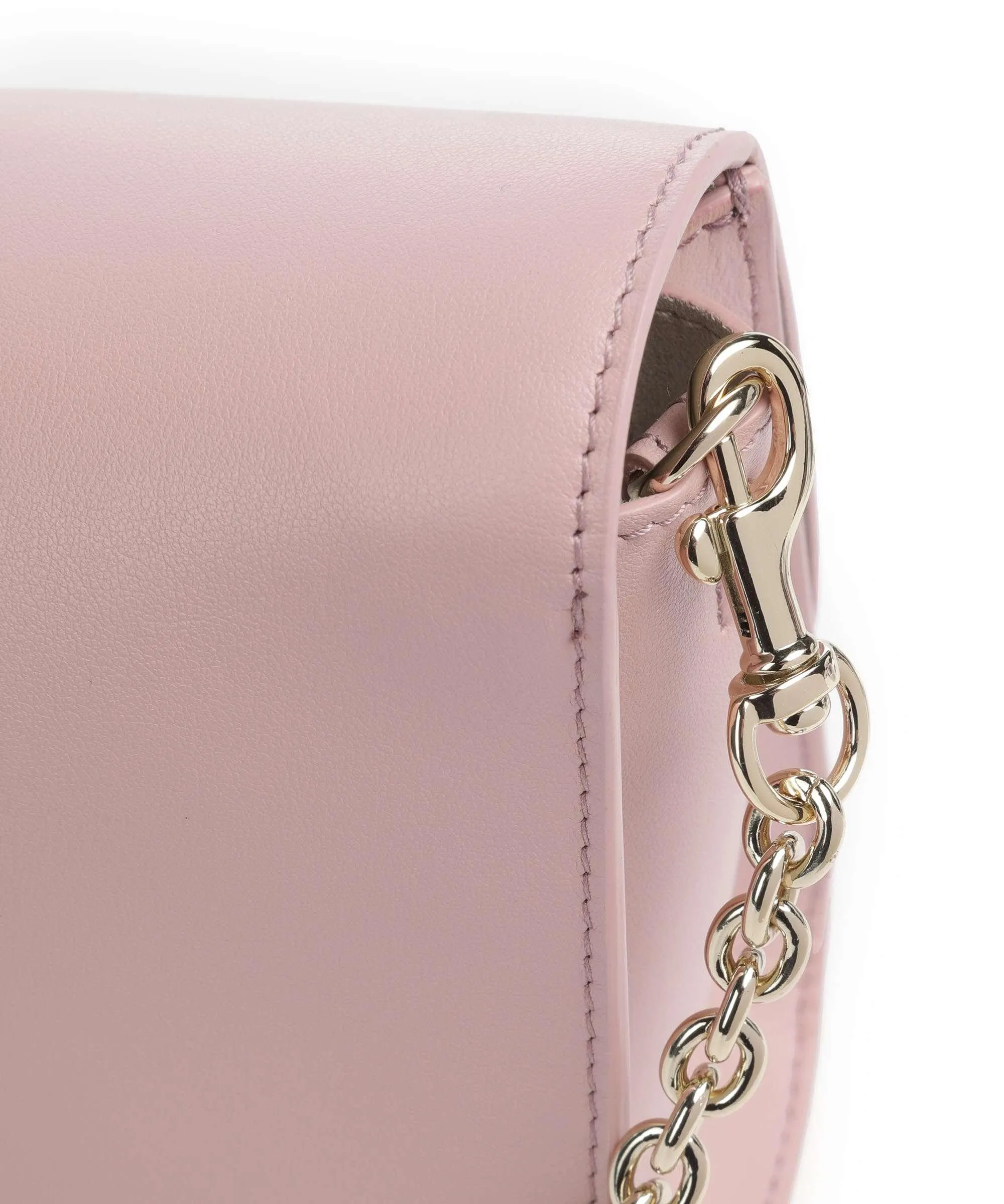  Furla Metropolis Remix S Borsa a spalla pelle a grana fine rosa  