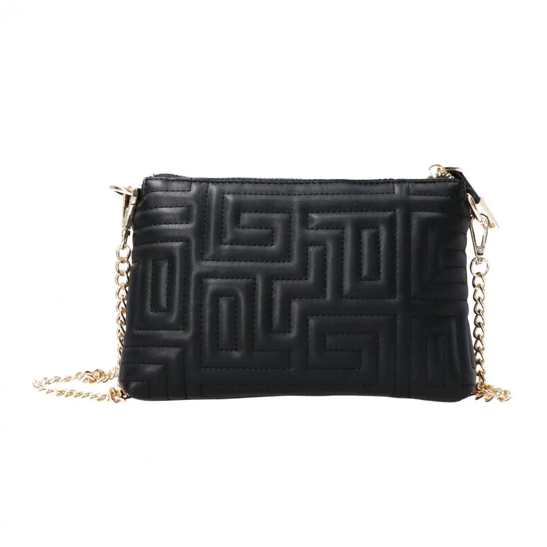GAACW00211 ecopelle matellasse monogram Nero