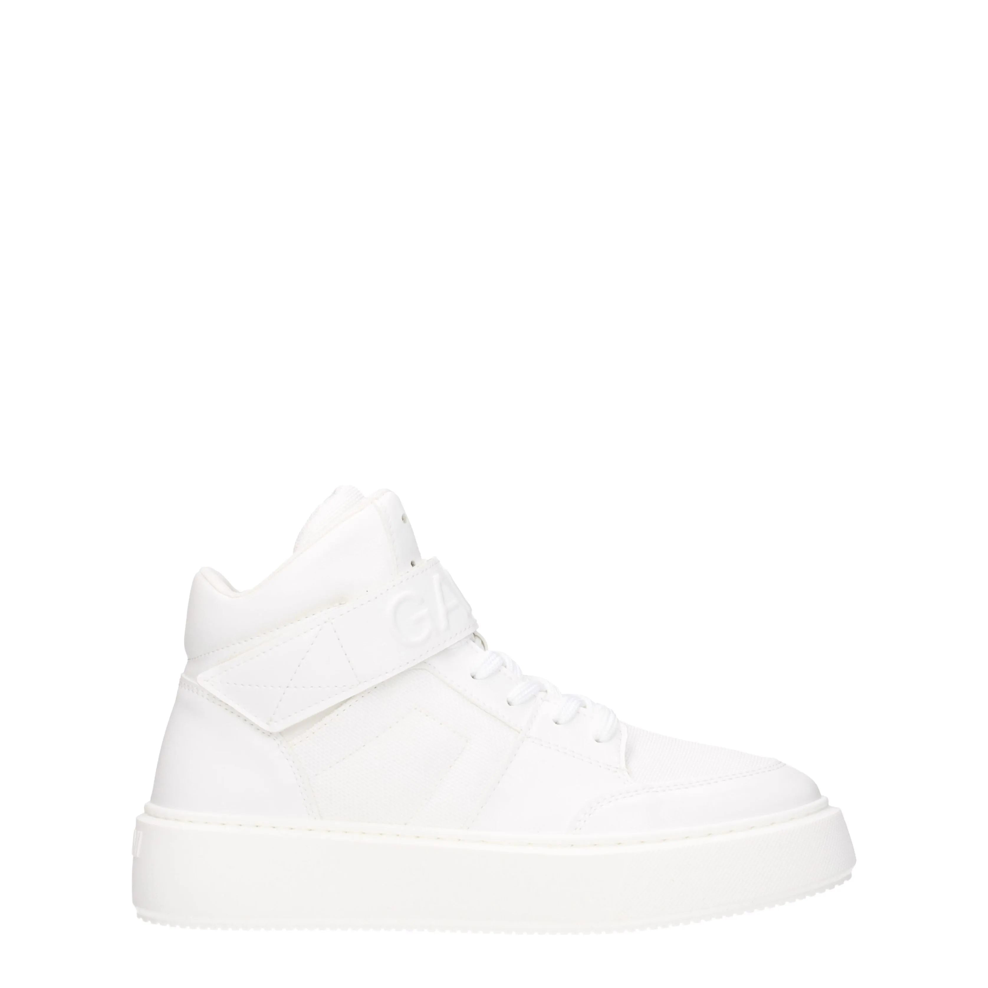 Ganni Sneakers Donna Pelle Bianco