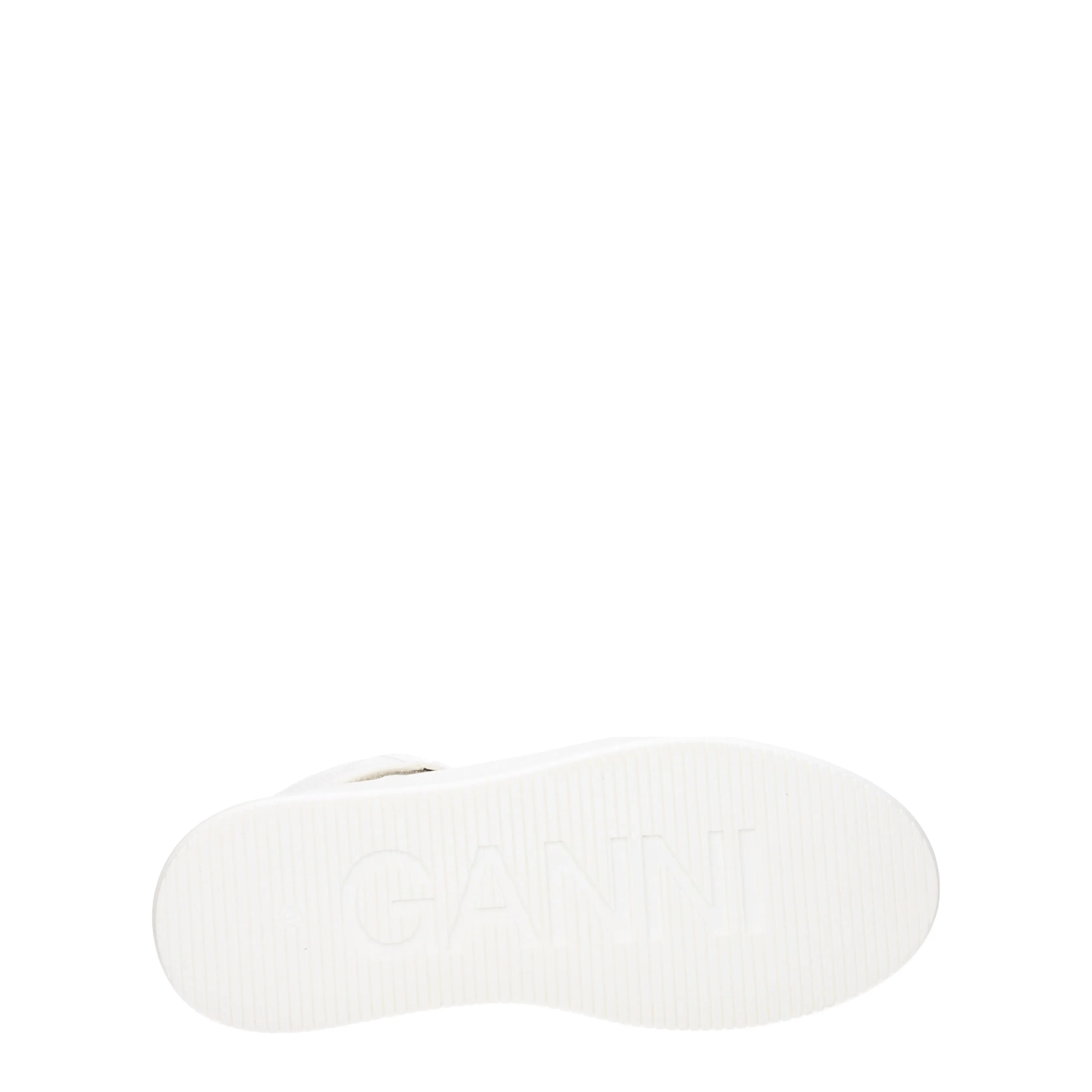 Ganni Sneakers Donna Pelle Bianco